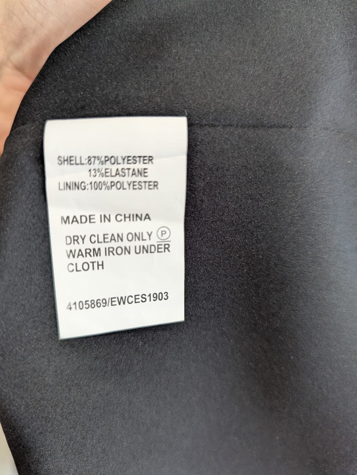 Wayne Cooper Dress Floral Navy Purple Midi A-Line Cocktail Wedding Plus Size 16 — photo 6 of 10