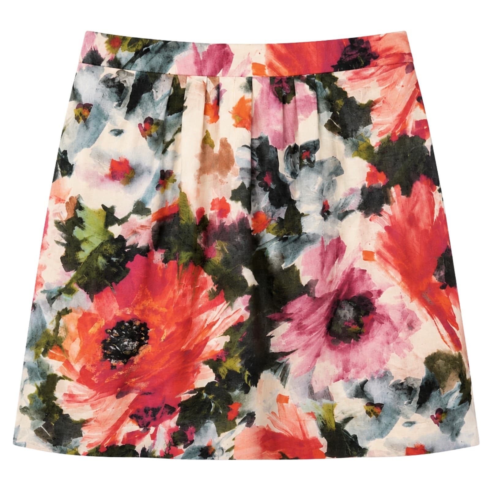 Sportscraft Floral Skirt Size 14 Watercolour Silk Blend Pencil Wedding Classic — photo 1 of 10