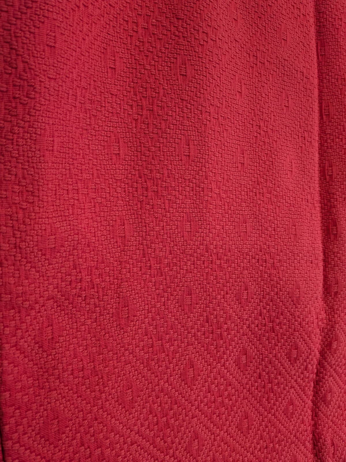 Banana Republic Coral Textured Pencil Skirt Cotton Blend Size 14 Office Career — photo 4 of 8