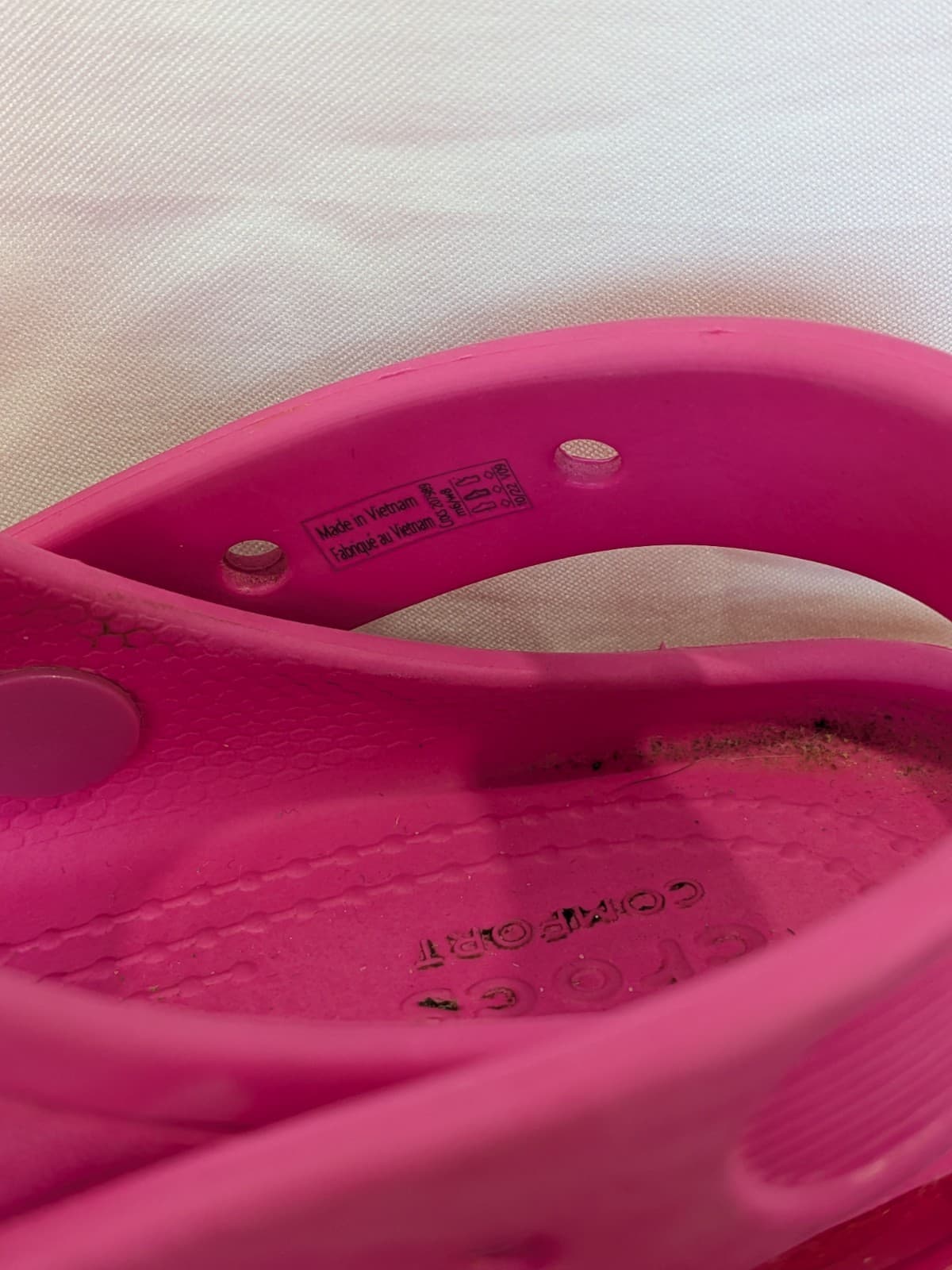 Crocs Classic Crush Sandals Pink Platform Narrow Fit Womens US 8 EU 38-39 — photo 6 of 13