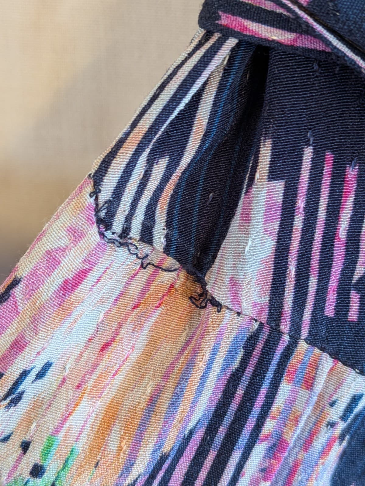 Marcs Floral Wrap Dress Sleeveless V Neck Tie Waist Navy Multicolour AU 14 US 10 — photo 5 of 12