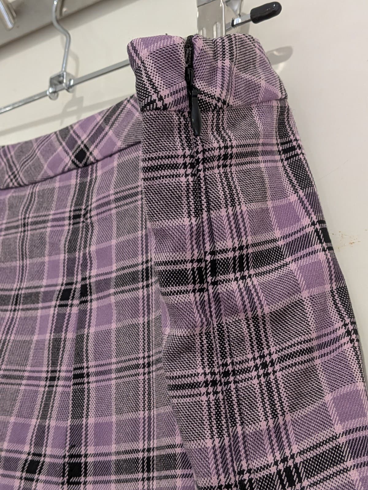 Sportsgirl Plaid Blazer Skirt Set Purple Y2K Mini Preppy School AUS 18 — photo 6 of 15