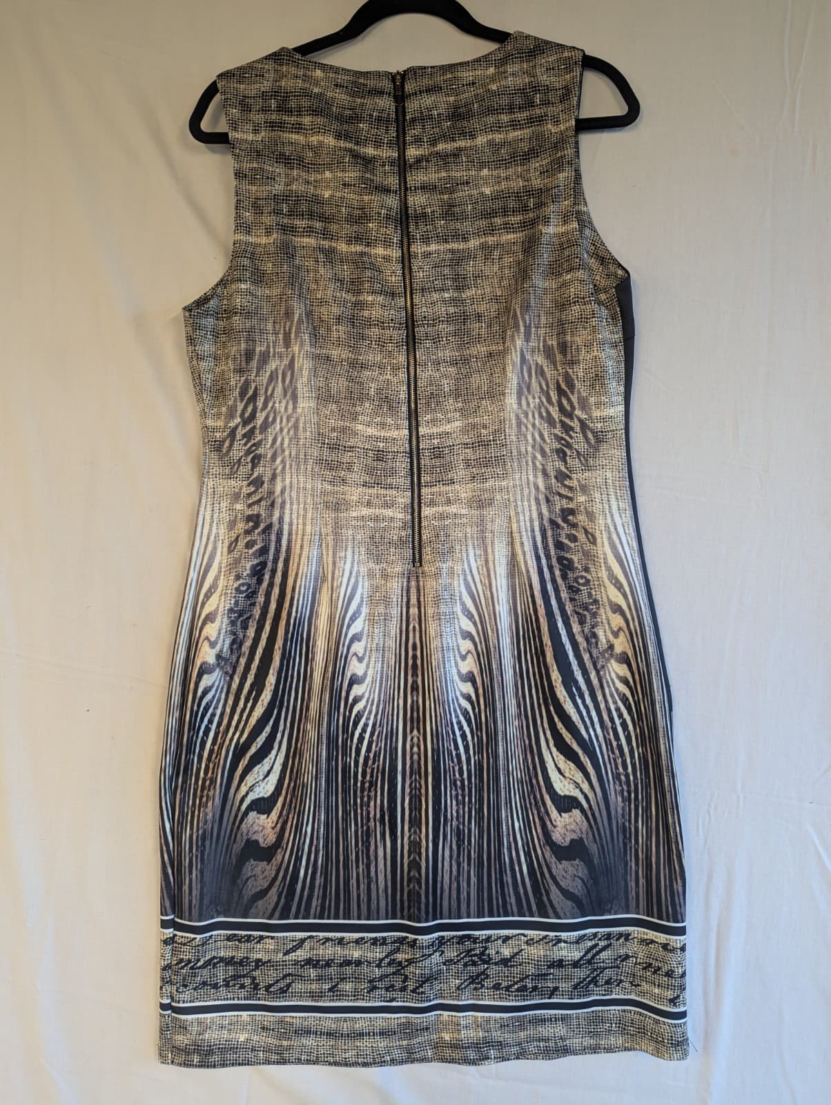 Caroline Morgan Dress Embellished Animal Print Bodycon Plus Size AUS 16 US 12 — photo 11 of 11