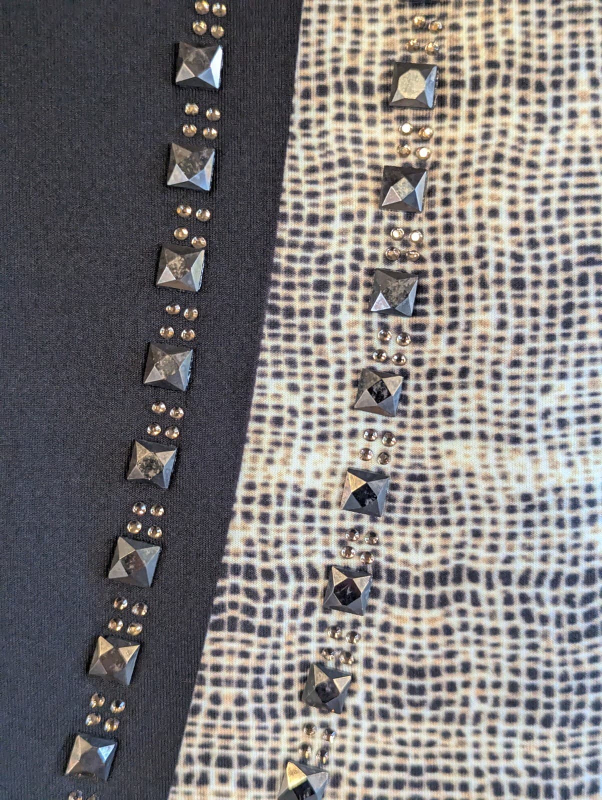 Caroline Morgan Dress Embellished Animal Print Bodycon Plus Size AUS 16 US 12 — photo 8 of 11