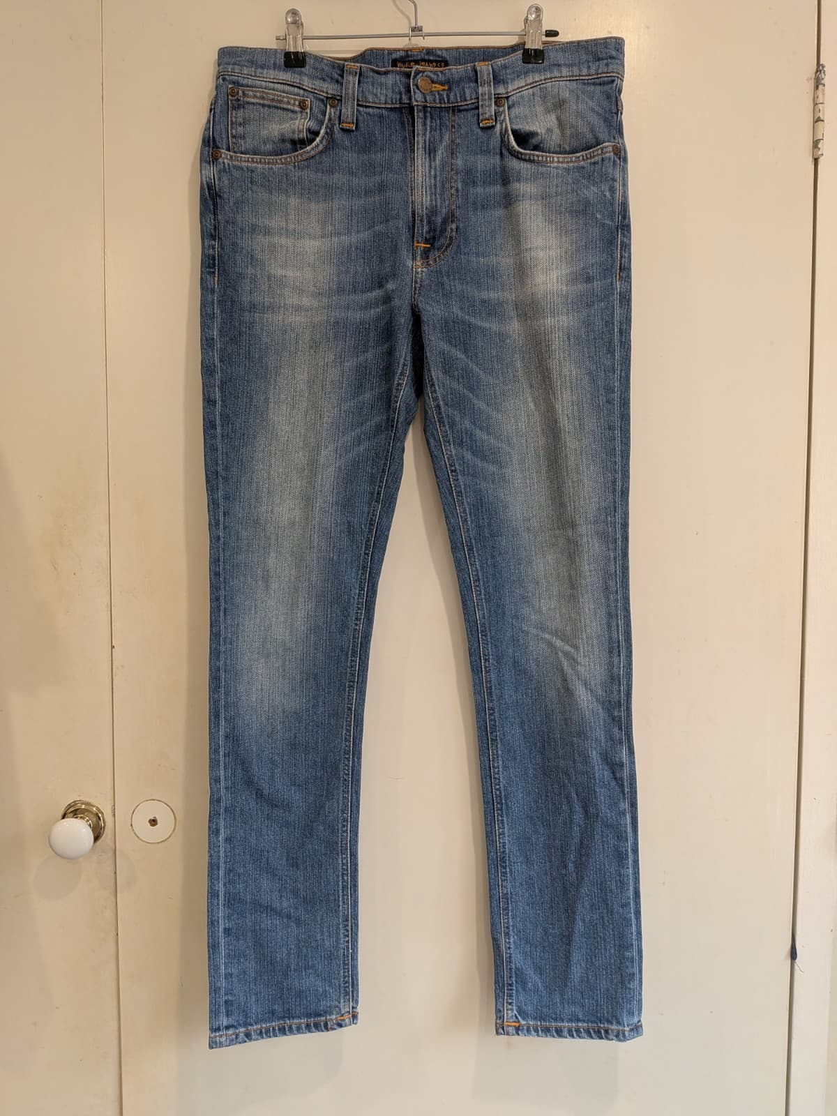 Nudie Jeans Lean Dean W36 L32 Slim Tapered Organic Cotton — photo 2 of 14