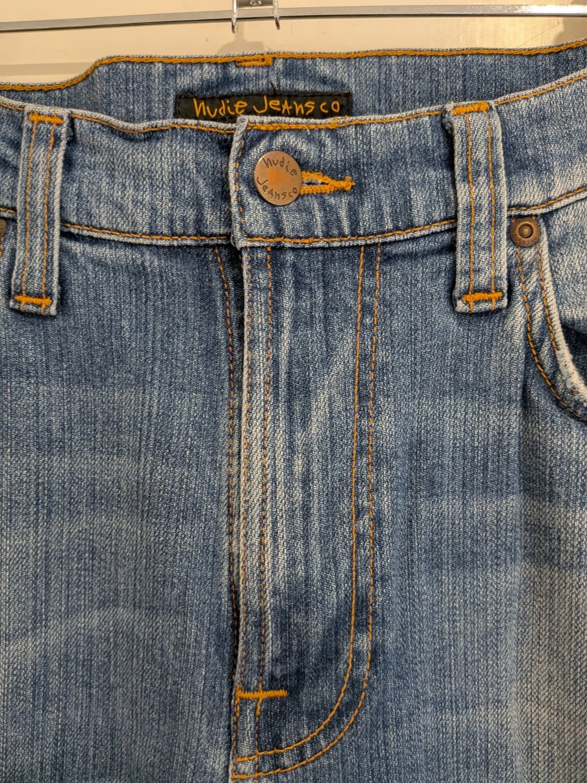 Nudie Jeans Lean Dean W36 L32 Slim Tapered Organic Cotton — photo 7 of 14
