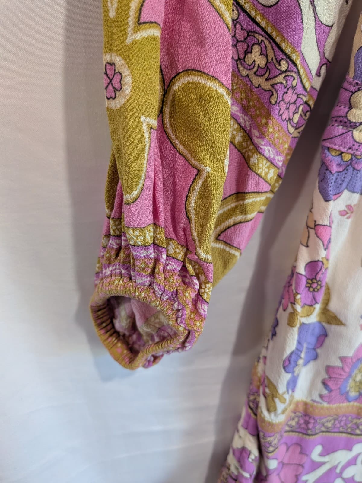 Spell The Gypsy Buttercup Meadow Romper Playsuit XS Boho Floral Festival Rayon — photo 5 of 14
