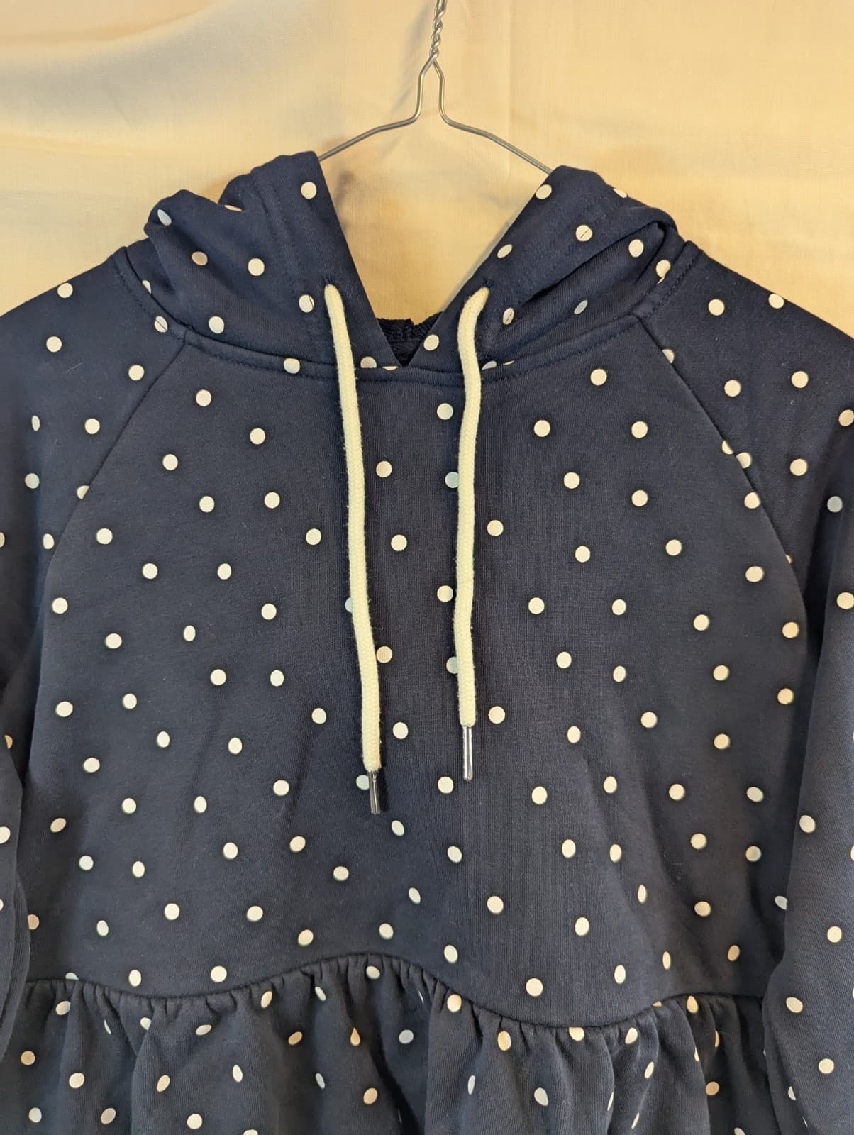 Seraphine Mama Mini Navy Polka Dot Hoodie AUS M 12 Nursing Maternity Jumper — photo 3 of 9