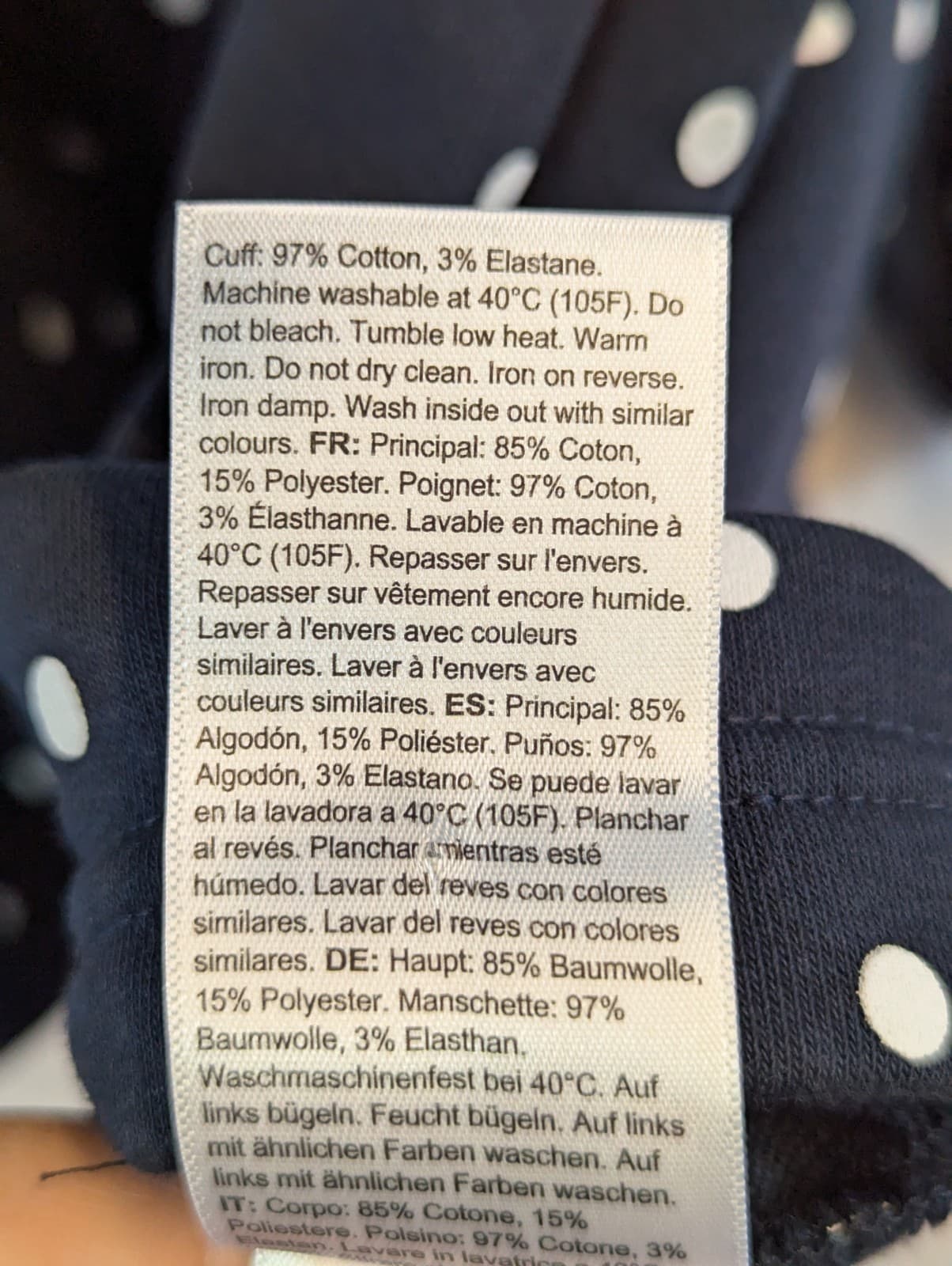 Seraphine Mama Mini Navy Polka Dot Hoodie AUS M 12 Nursing Maternity Jumper — photo 7 of 9