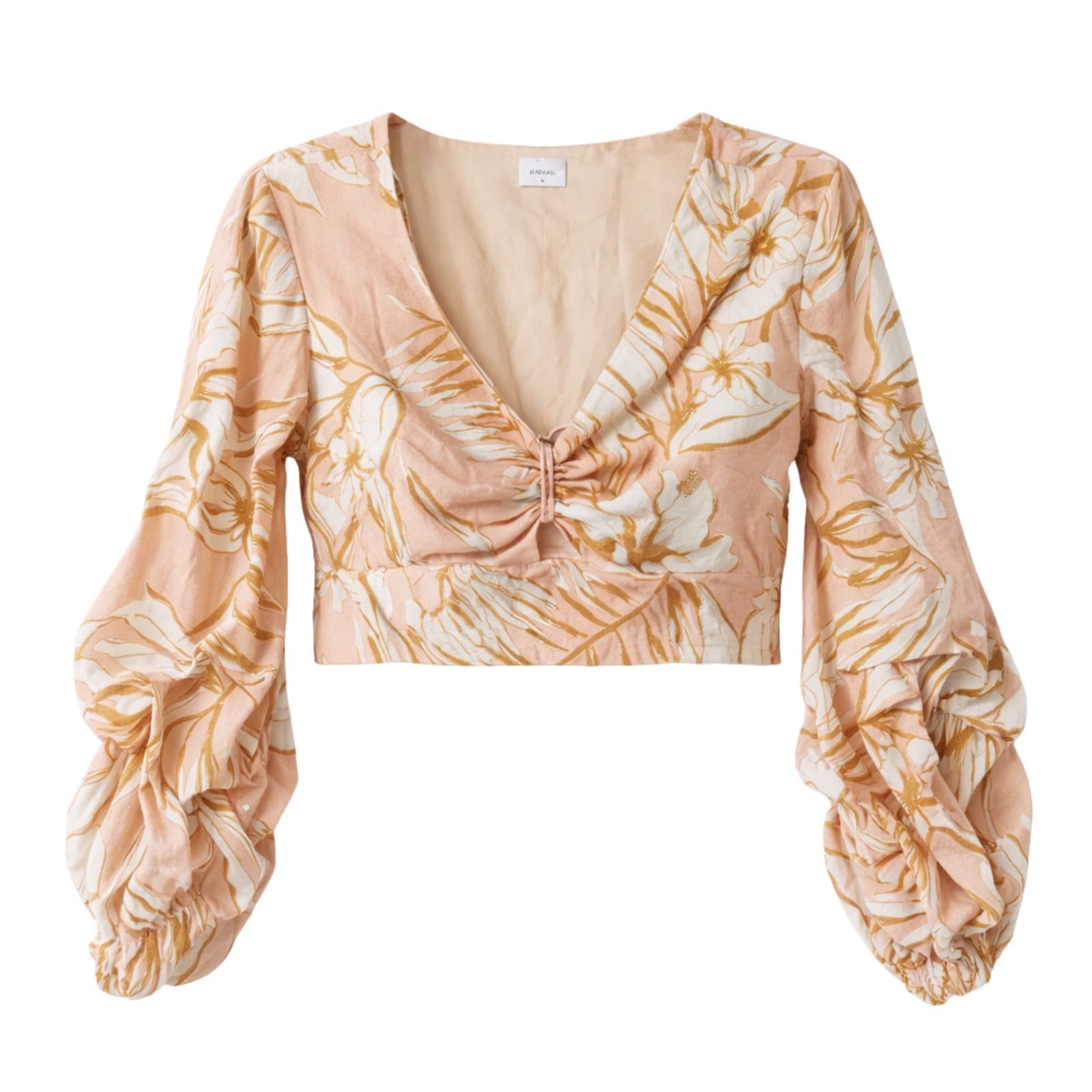 Sheike Top Floral Balloon Sleeve Crop Blouse Festival Size AUS 10 US 6 — photo 1 of 11