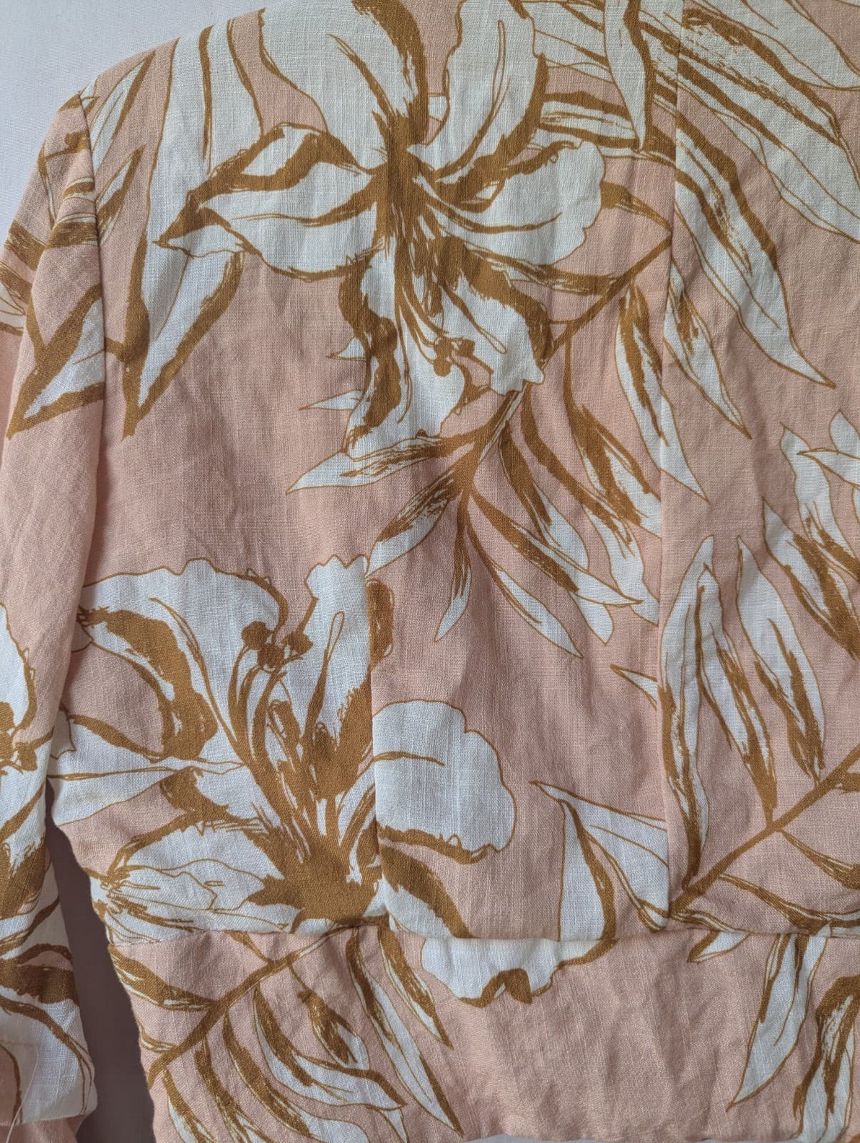 Sheike Top Floral Balloon Sleeve Crop Blouse Festival Size AUS 10 US 6 — photo 10 of 11