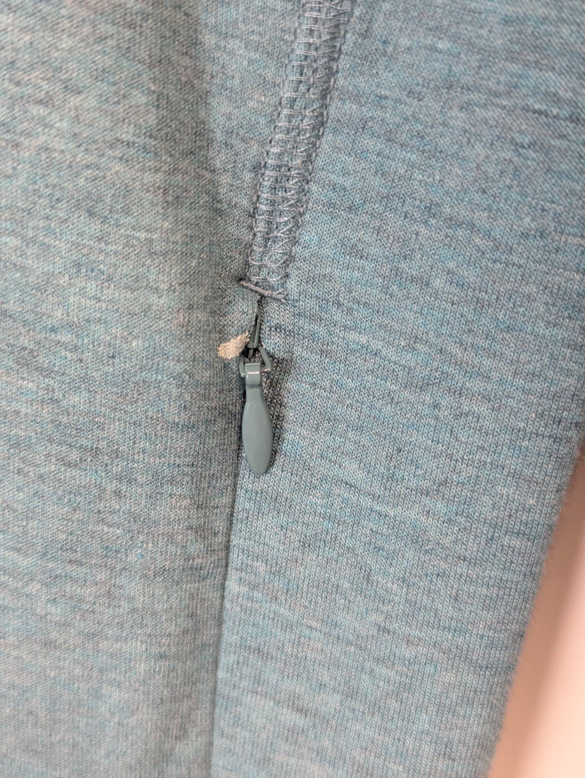 Ripcurl Jumper Vaporcool Crewneck Sweater Size M Mineral Blue Marle Fleece — photo 4 of 12