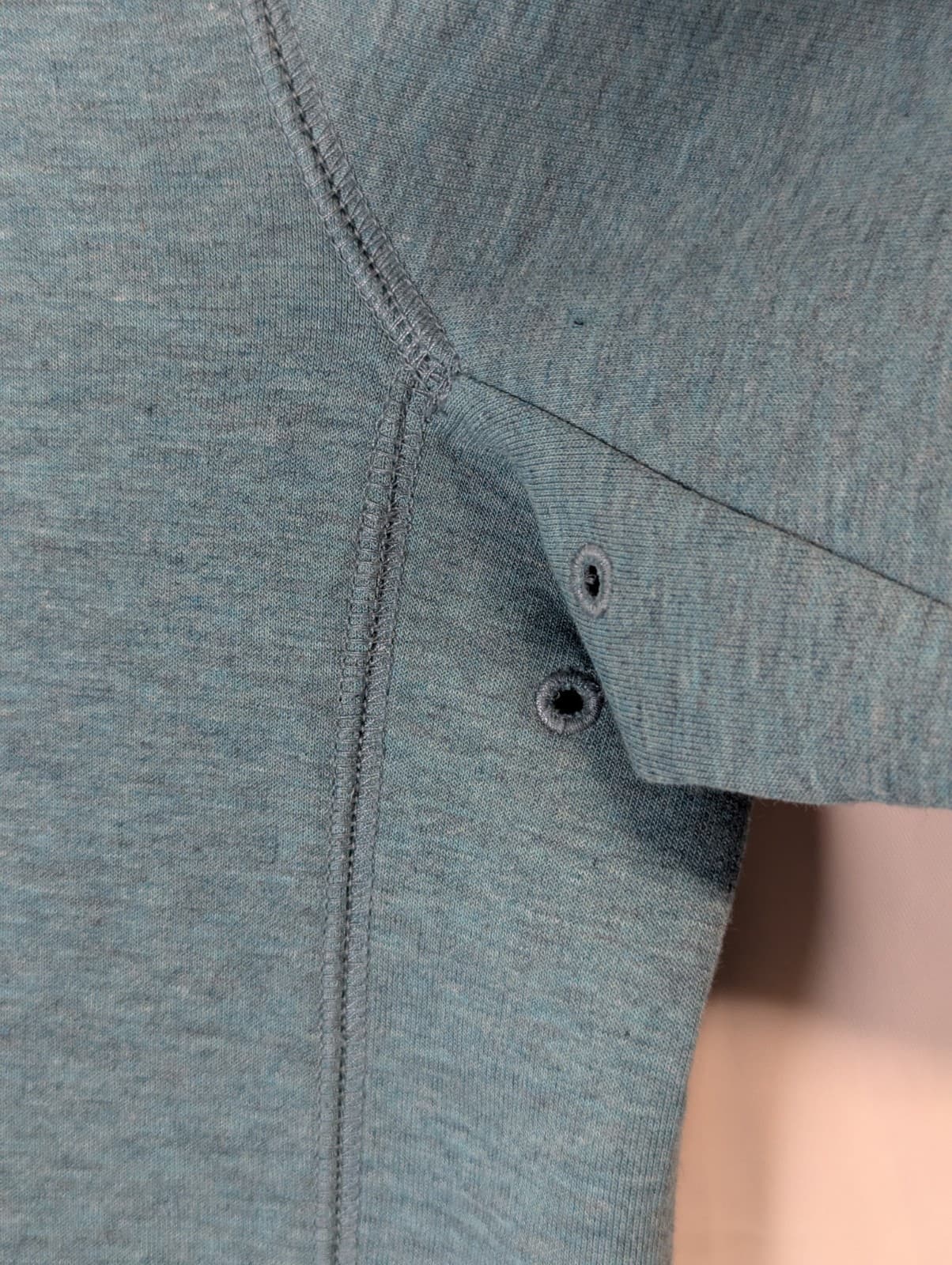 Ripcurl Jumper Vaporcool Crewneck Sweater Size M Mineral Blue Marle Fleece — photo 8 of 12