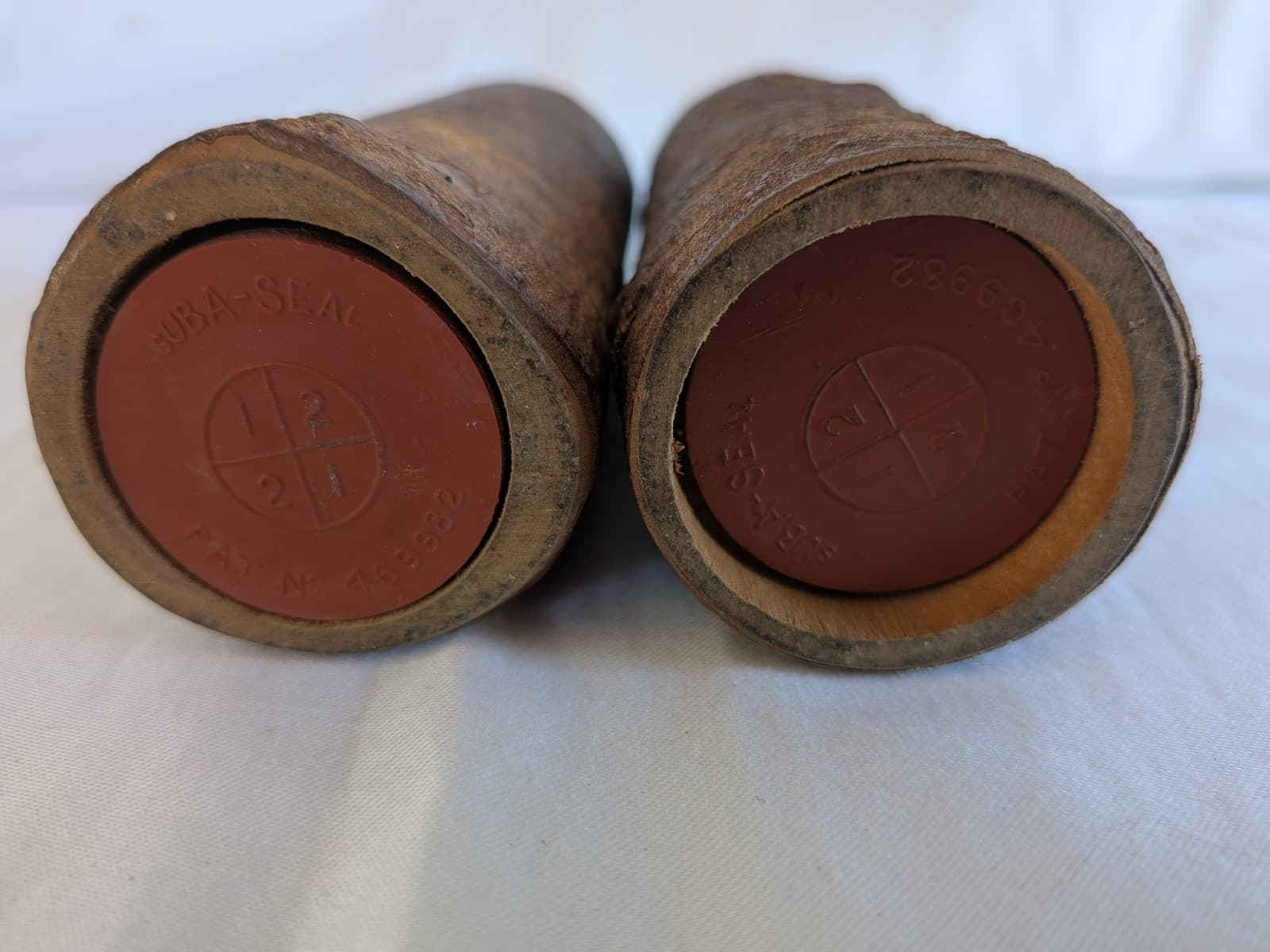 Rustic Wooden Salt and Pepper Shakers Bark Wood Farmhouse Kitchen Decor — photo 7 of 10