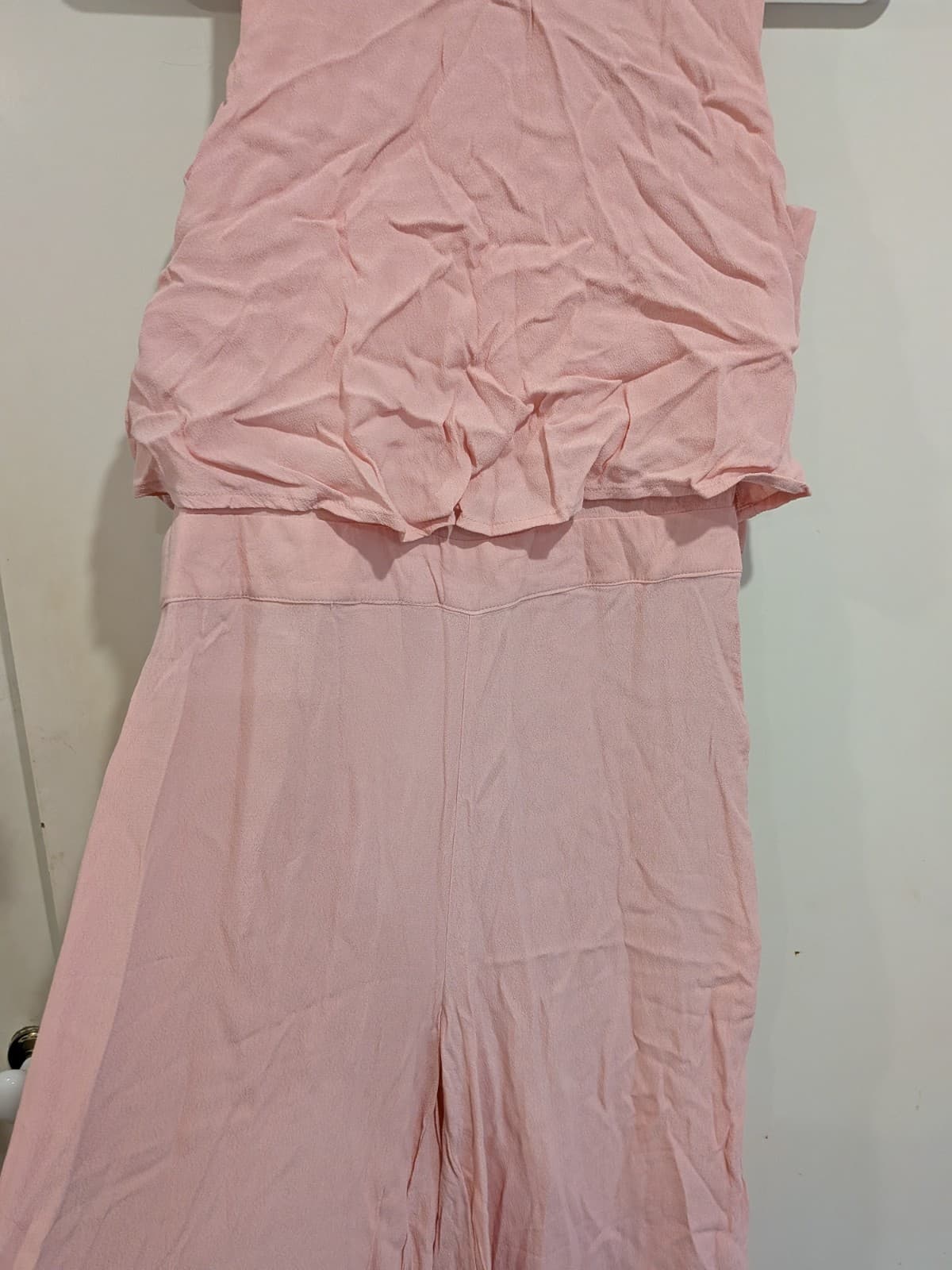 Mister Zimi Charlie Jumpsuit Blush Pink Size 10 Wide Leg NWT — photo 4 of 13