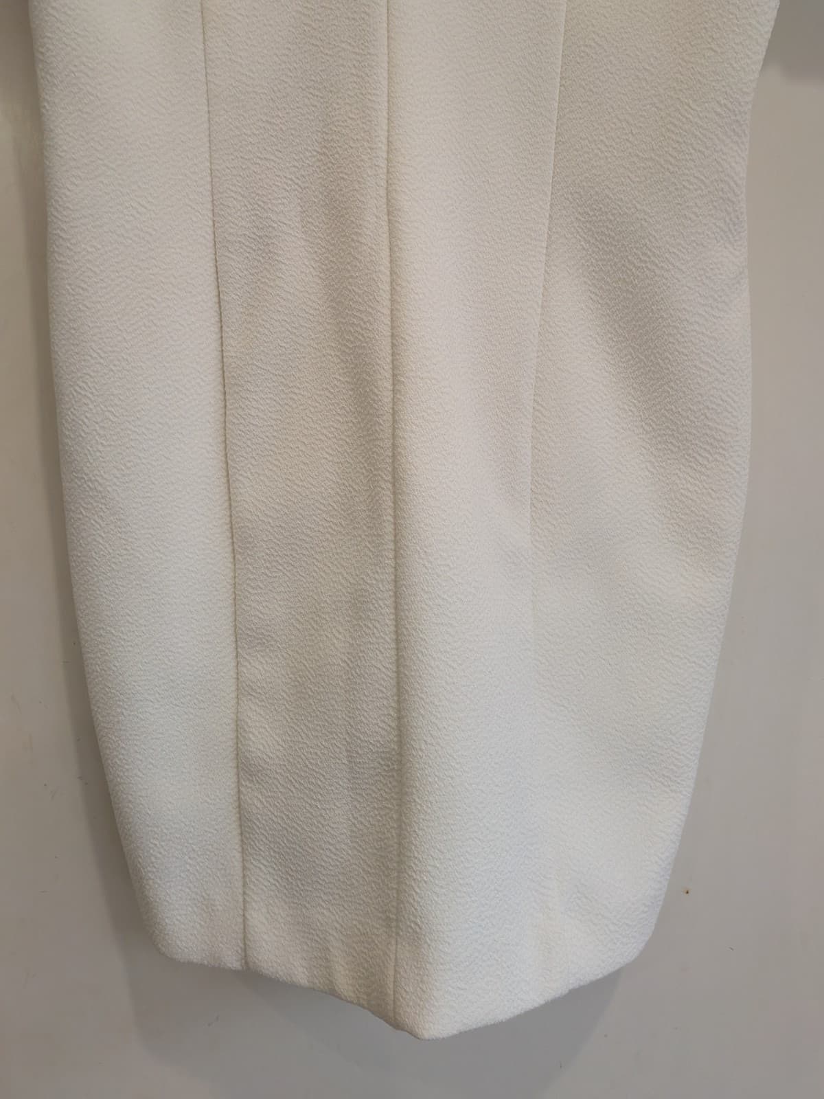 Sheike White Cocktail Dress Structured Puff Sleeve AUS 14 US 10 — photo 3 of 8