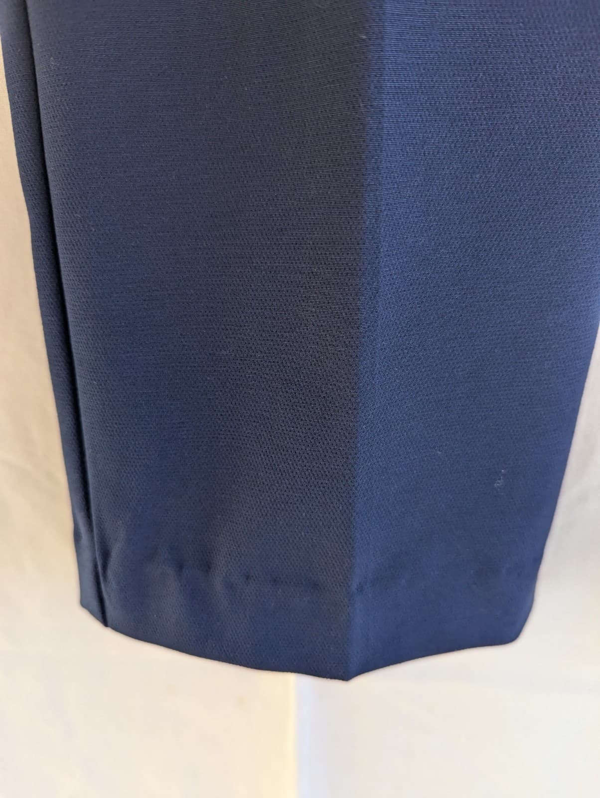 Review Pants Size 8 AUS US 4 Navy Blue Tailored Slim Fit Work Office Trousers — photo 6 of 11