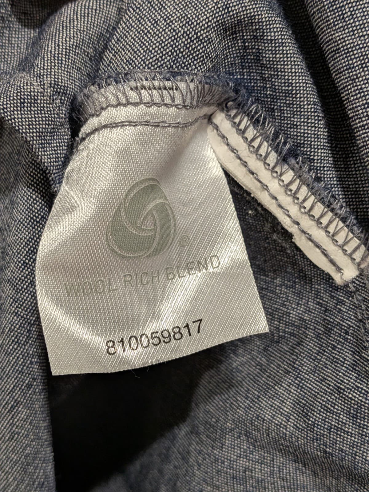Kathmandu Wool Blend Shirt Womens Size 14 Grey Button Hiking — photo 8 of 9