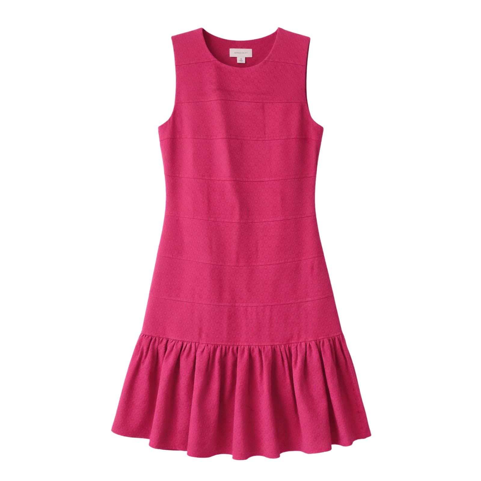 Witchery Dress Size Aus 10 US 6 Pink Mini Ruffle Party Baby Doll Y2K Drop hem — photo 6 of 6