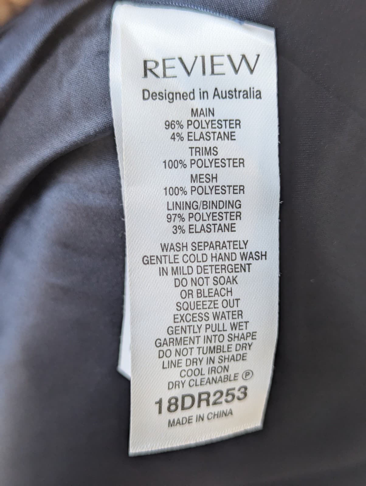 Review Dress Navy Pink Floral Plus Size Fit Flare Midi Plus Size Aus 16 US 12 — photo 8 of 10