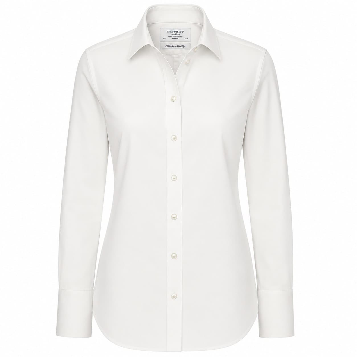 Charles Tyrwhitt White Dress Shirt 17 35 Non Iron Slim Fit Business Formal — photo 2 of 10