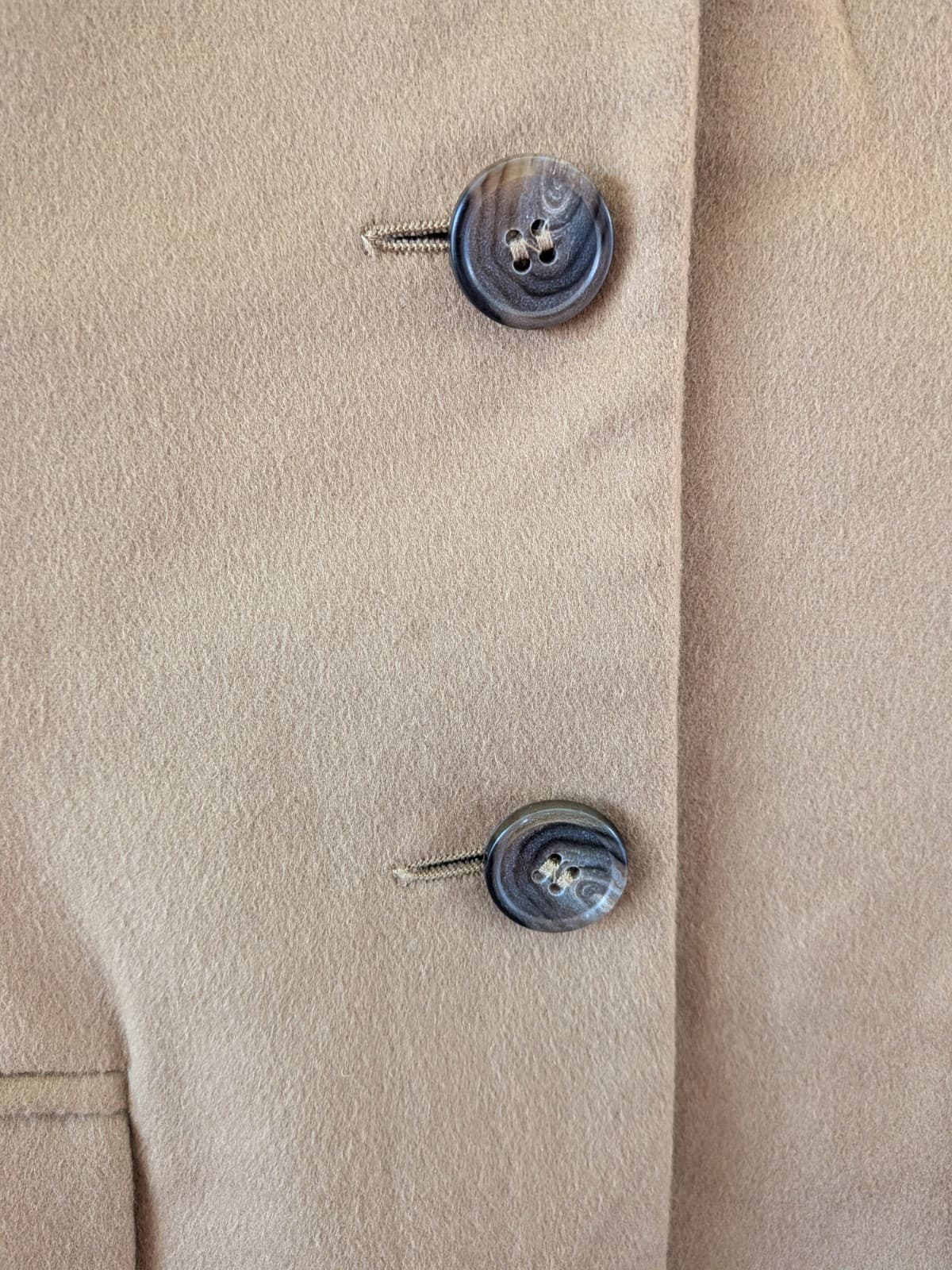 MAX Co Classic Wool Cashmere Blazer Vintage Italian Tailored Jacket Size 8 — photo 6 of 15