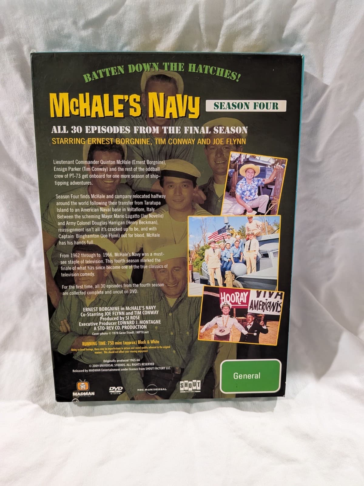 McHALE'S NAVY Season 4 5 x DVD Set Fourth Series Four Region Australia — photo 5 of 10