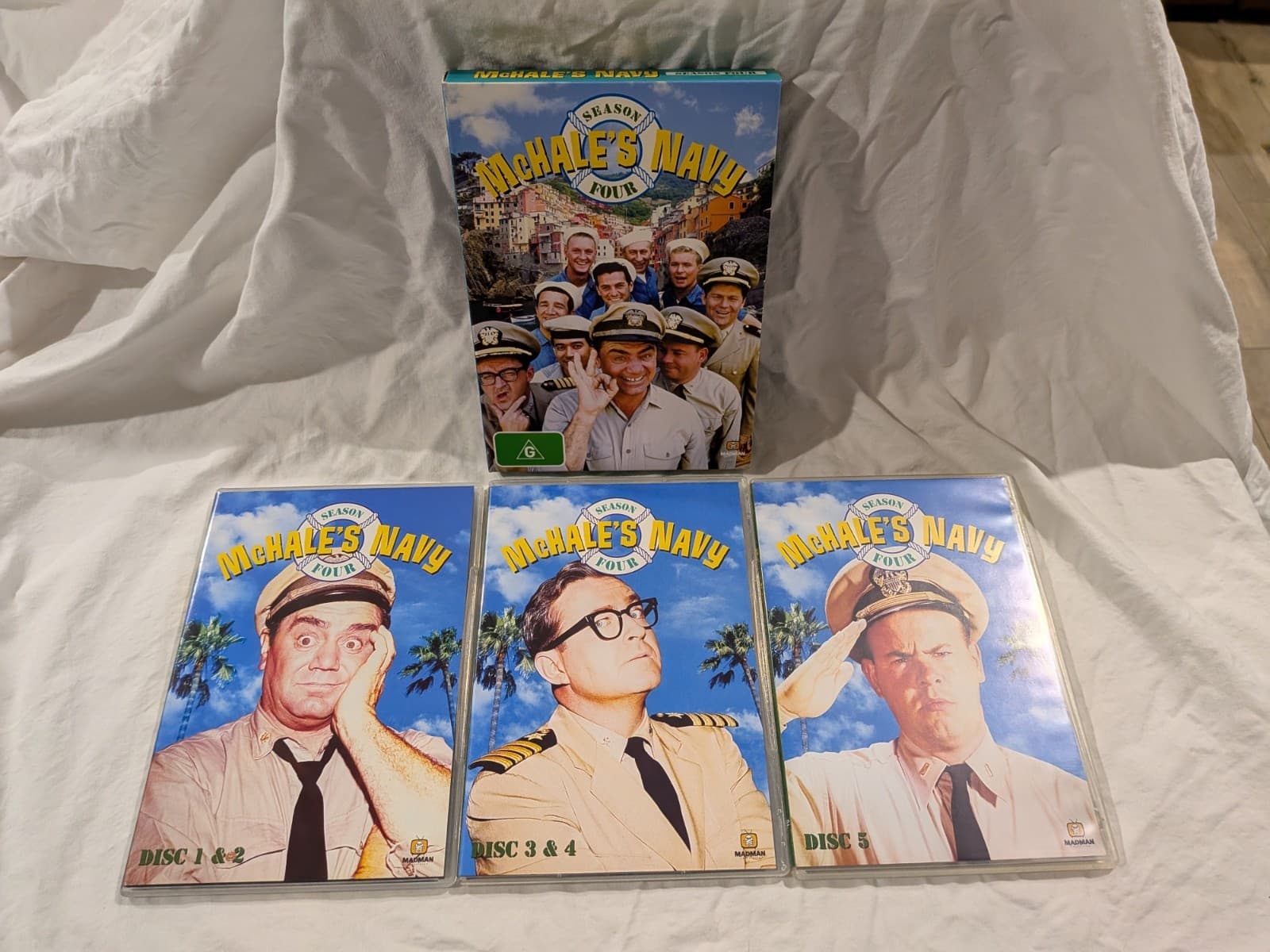 McHALE'S NAVY Season 4 5 x DVD Set Fourth Series Four Region Australia — photo 6 of 10