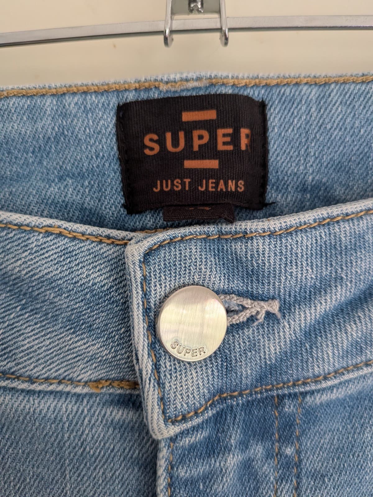 Just Jeans Super Arizona Skinny High Rise Ankle Jeans Light Wash BNWT Size 14 — photo 7 of 13