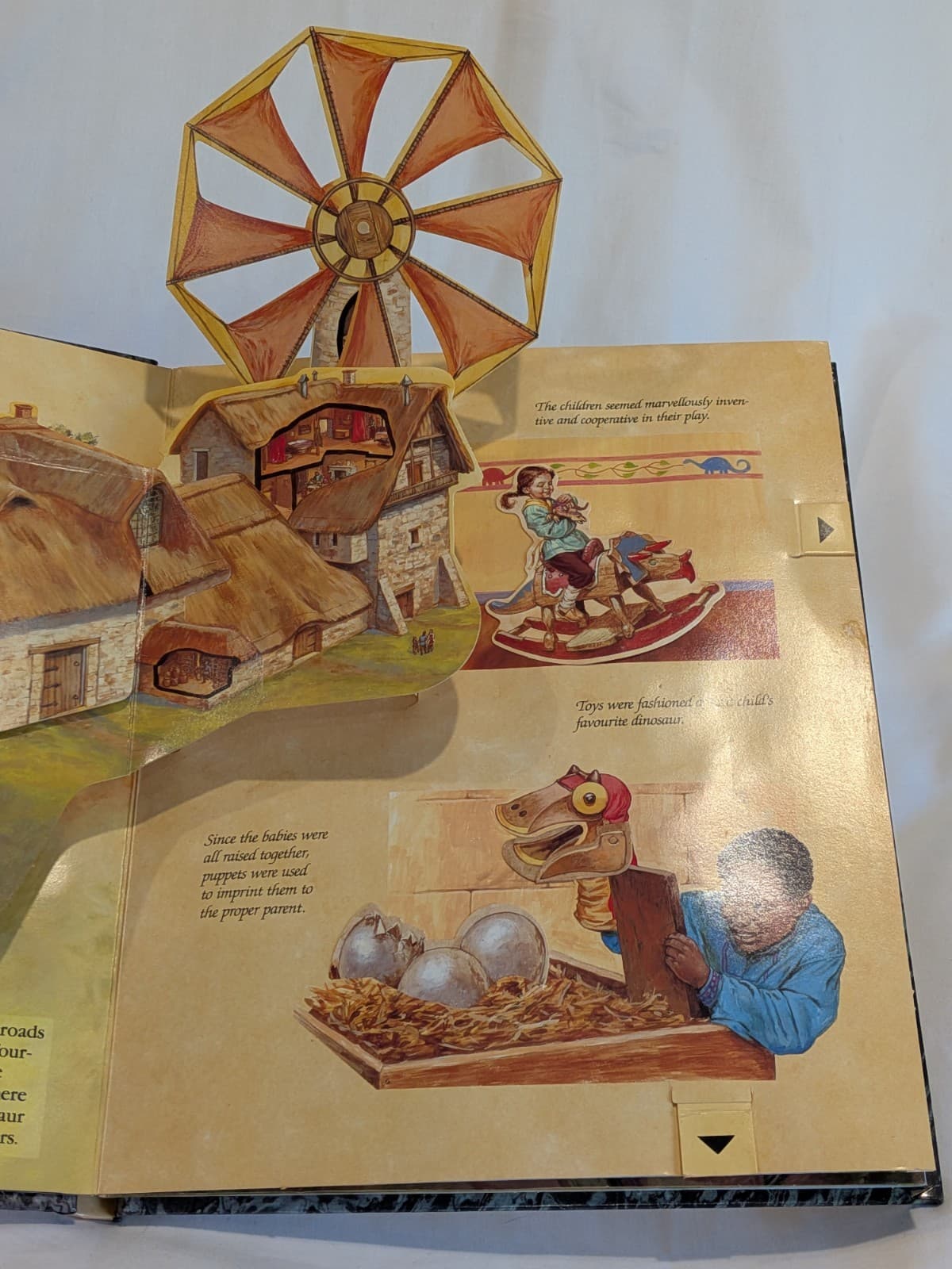 Dinotopia Pop Up Book James Gurney 1993 Hardcover Interactive Dinosaur Book — photo 10 of 11
