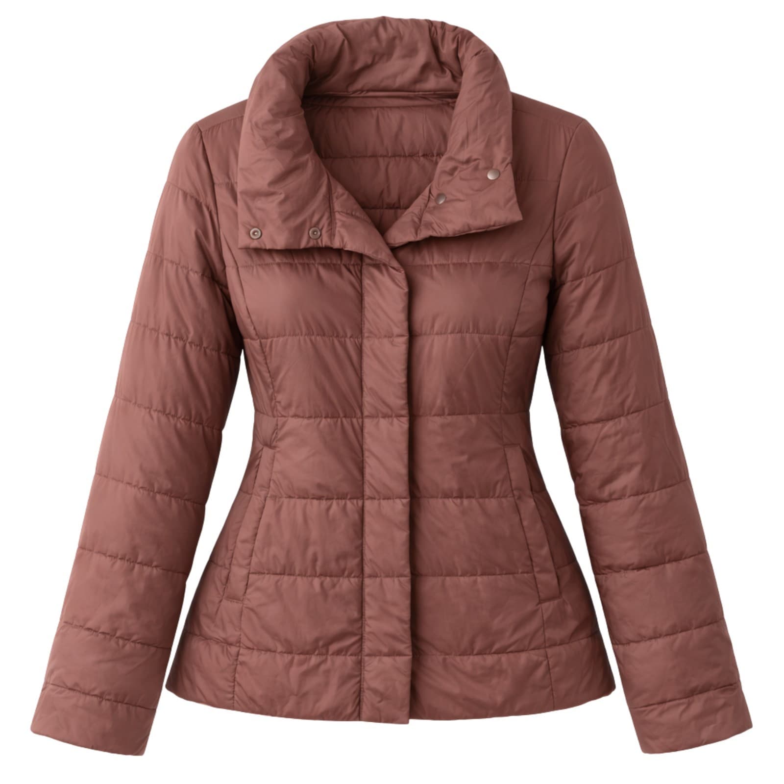 Uniqlo Puffer Jacket Size Aus S Us XS Brown Lightweight Down Water Repellent — photo 1 of 8