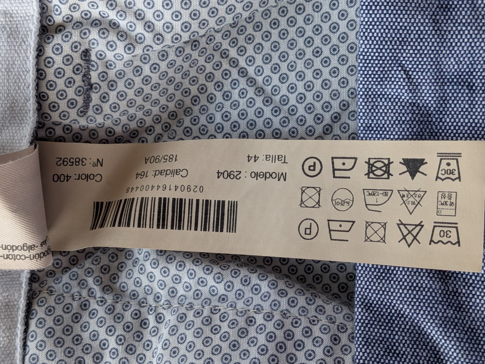 Massimo Dutti Cargo Shorts Linen Blue Mens US 34 EU 44 Casual Summer — photo 13 of 14
