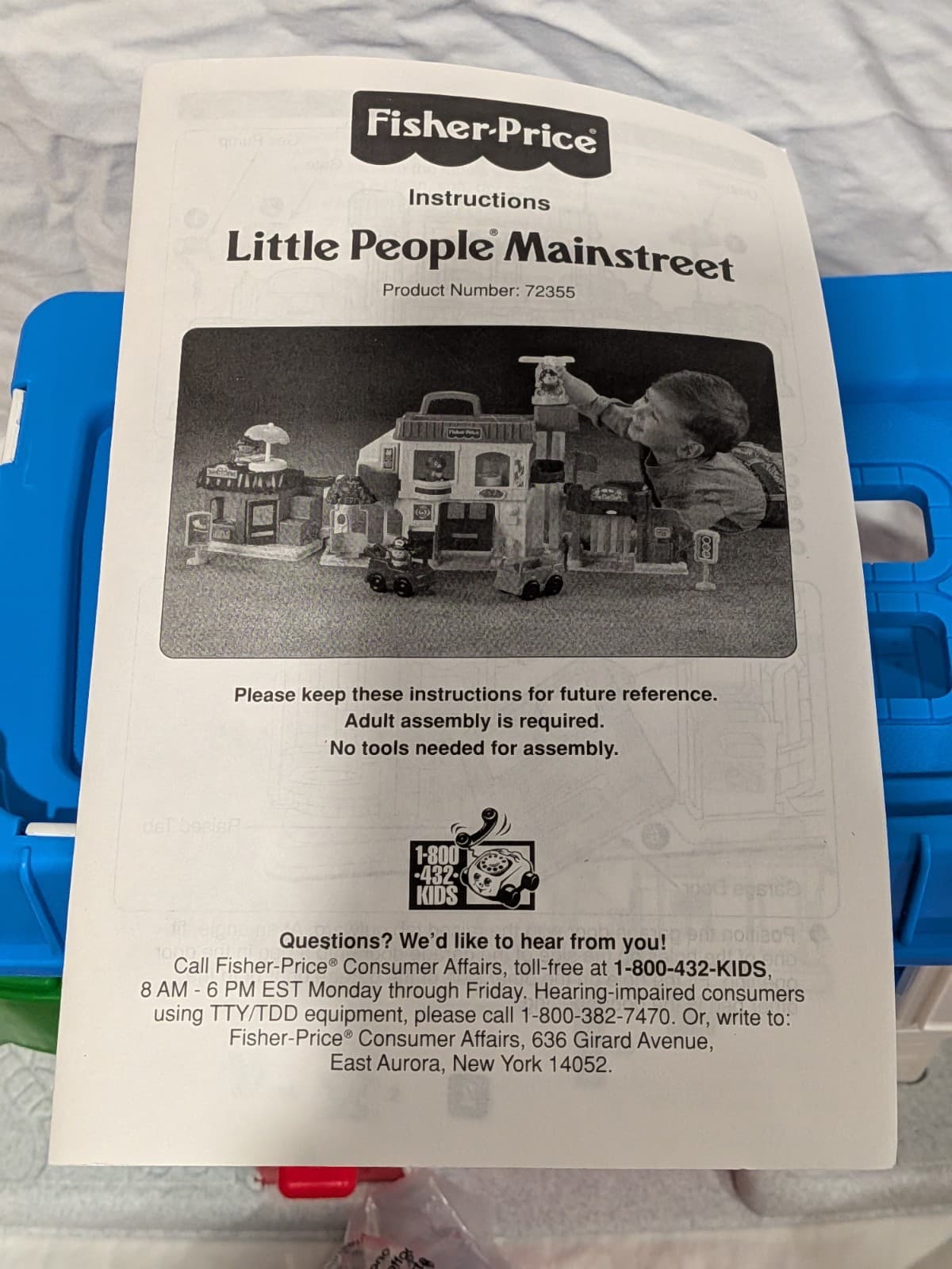 Vintage Fisher Price Little People Main Street 72355 Complete Box Manual... — photo 19 of 21