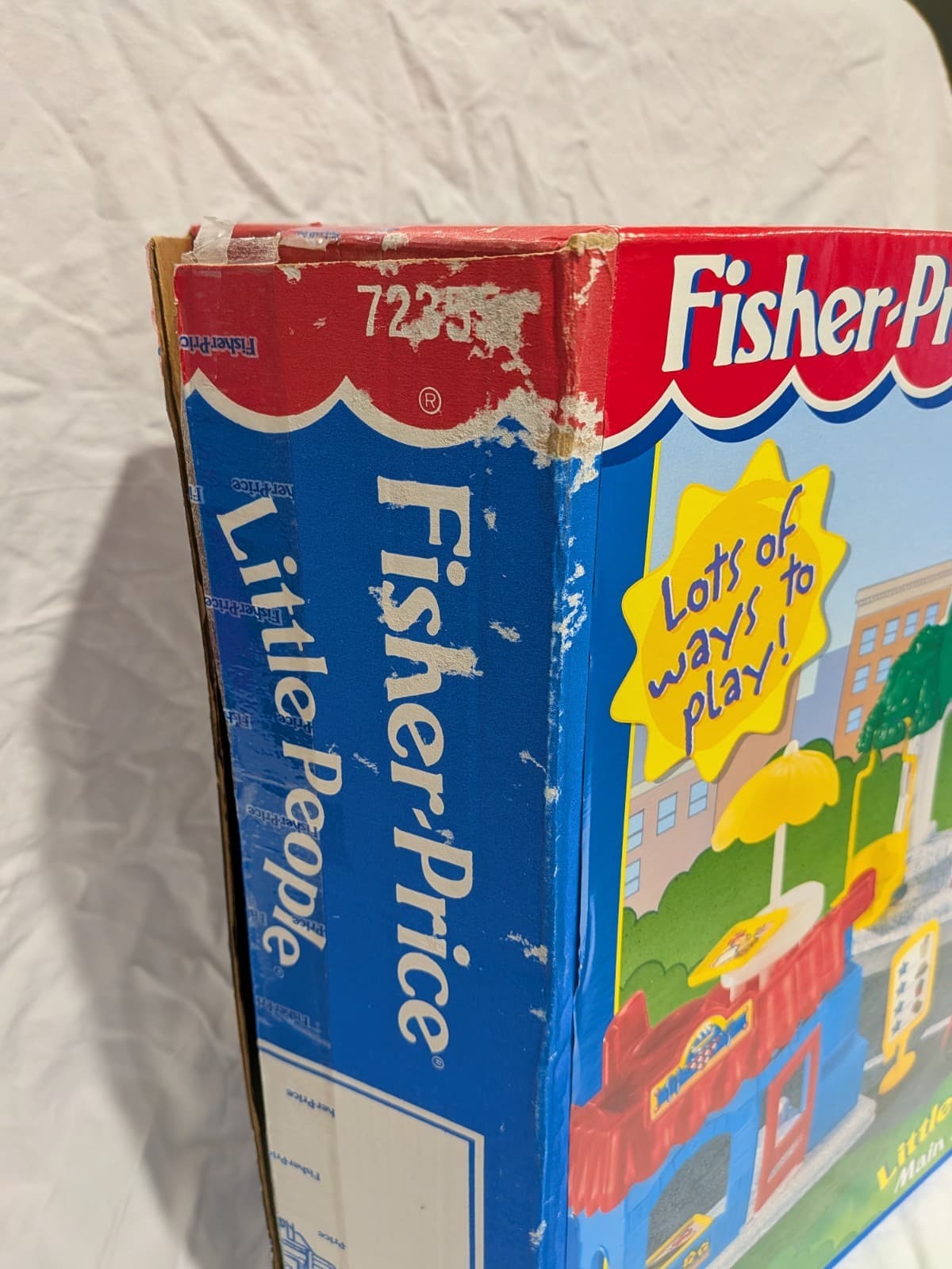 Vintage Fisher Price Little People Main Street 72355 Complete Box Manual... — photo 3 of 21