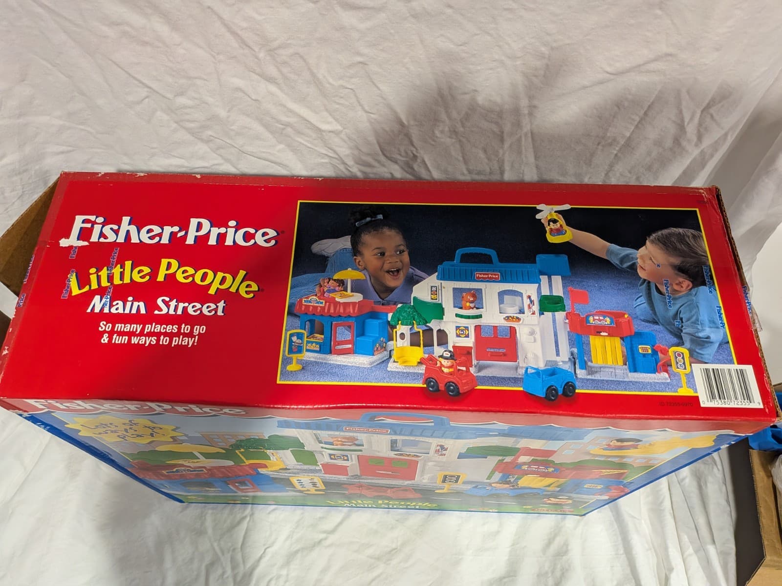 Vintage Fisher Price Little People Main Street 72355 Complete Box Manual... — photo 7 of 21