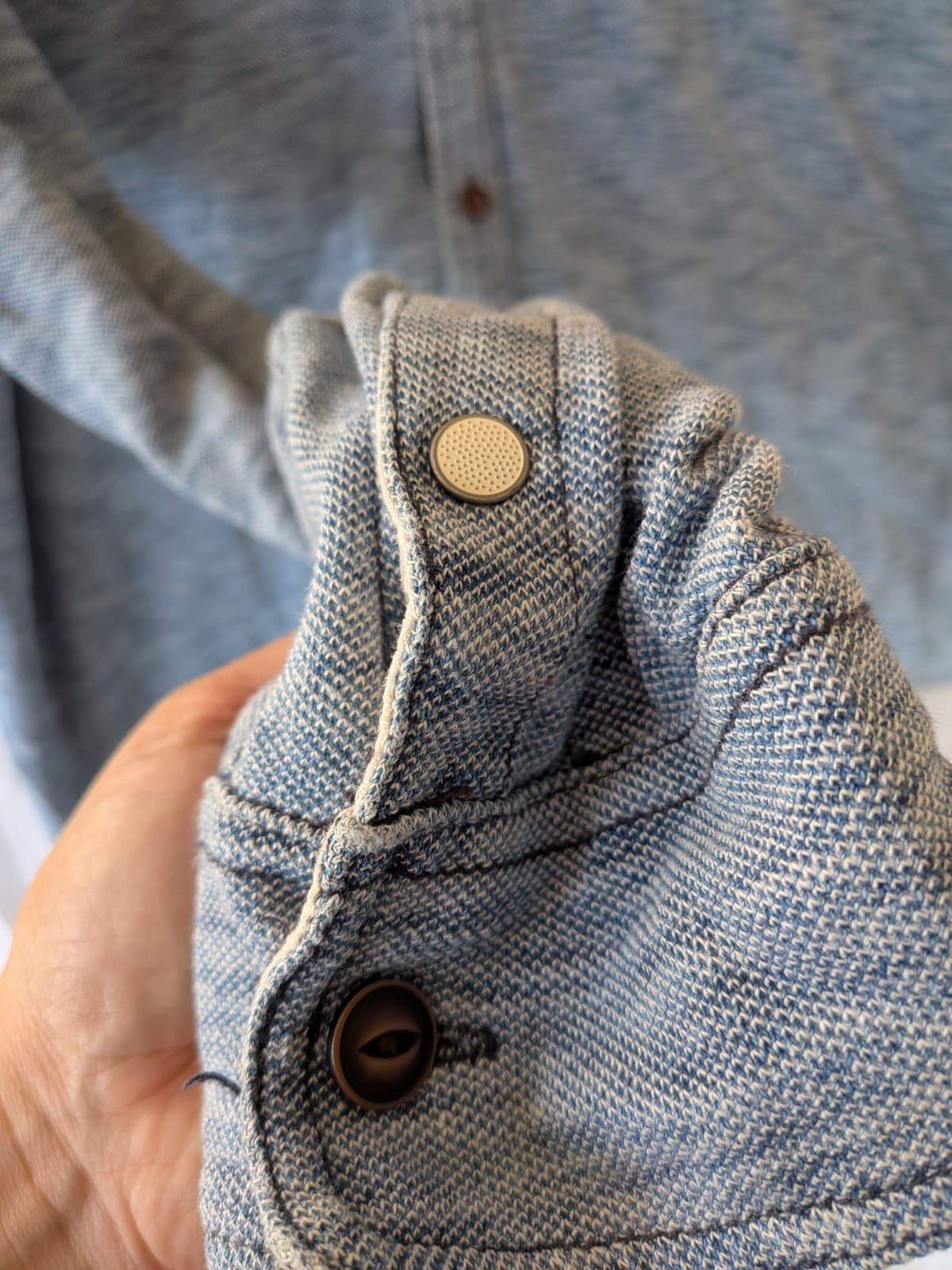 Tommy Bahama Jeans Shirt Island Modern Fit Size XXL Button Front Cotton Casual — photo 7 of 13