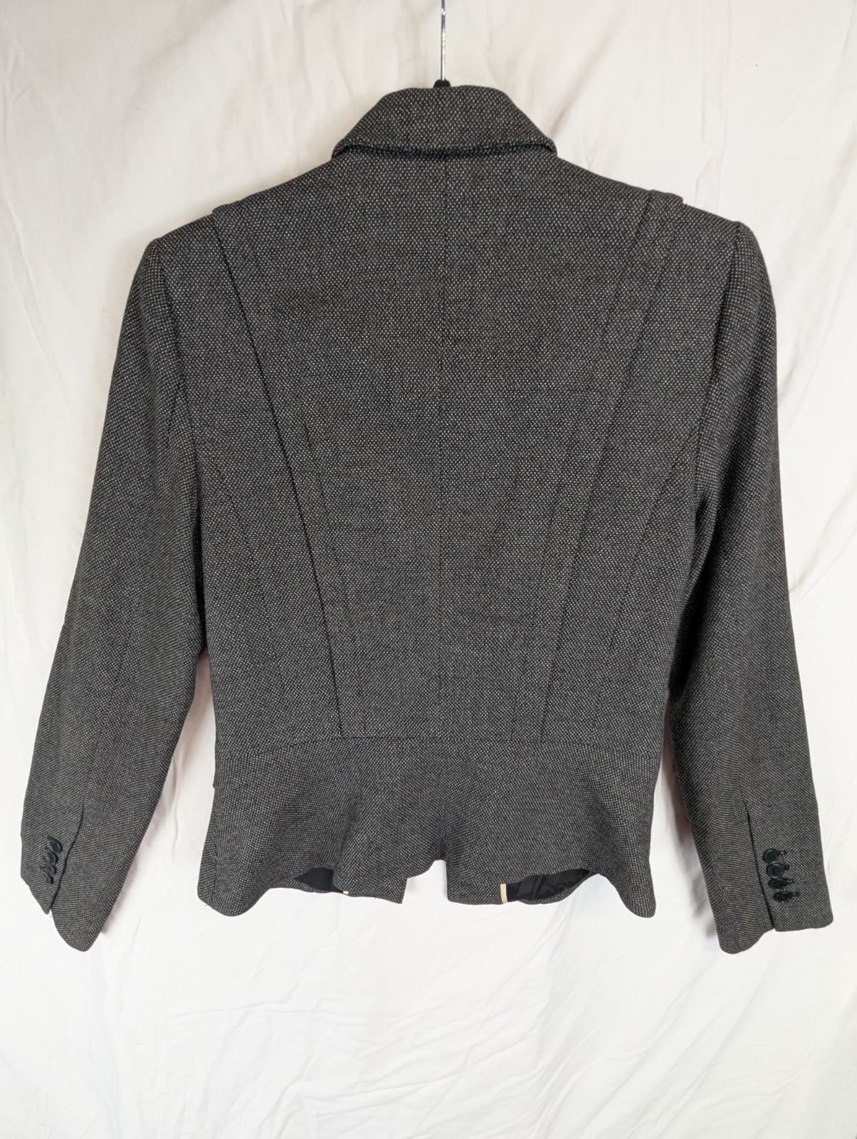 Portmans Blazer Grey Corporate Workwear Jacket Office Size 10 — photo 8 of 10