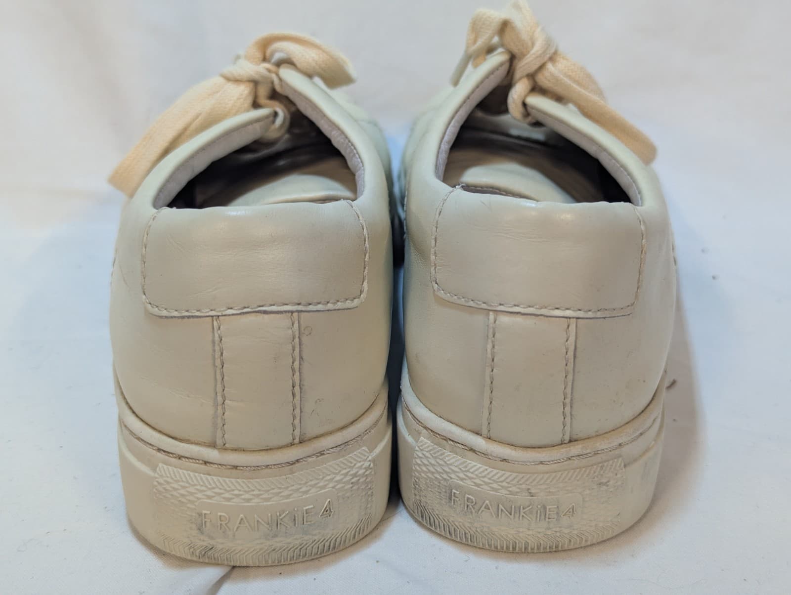 Frankie4 Sneakers Cream Size 10 leather comfort orthotic friendly casual — photo 5 of 10
