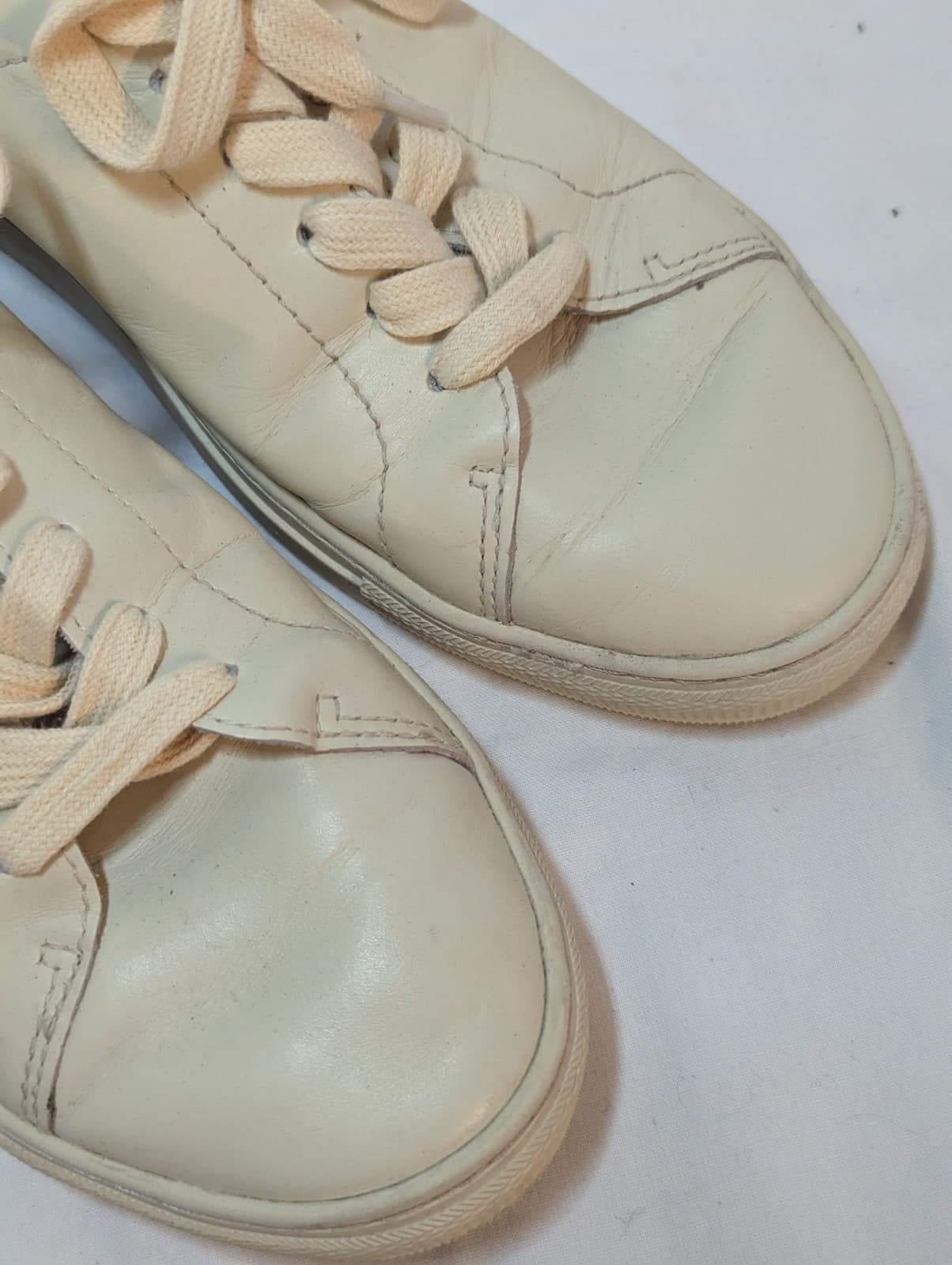 Frankie4 Sneakers Cream Size 10 leather comfort orthotic friendly casual — photo 10 of 10