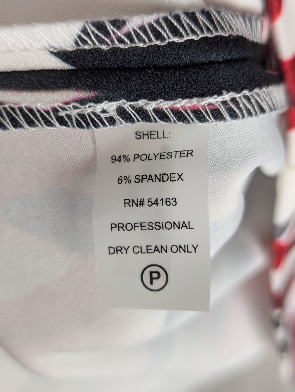 Tommy Hilfiger Dress Plus Size AUS 16 US 12 White Red Floral Fit Flare Cocktail — photo 6 of 10
