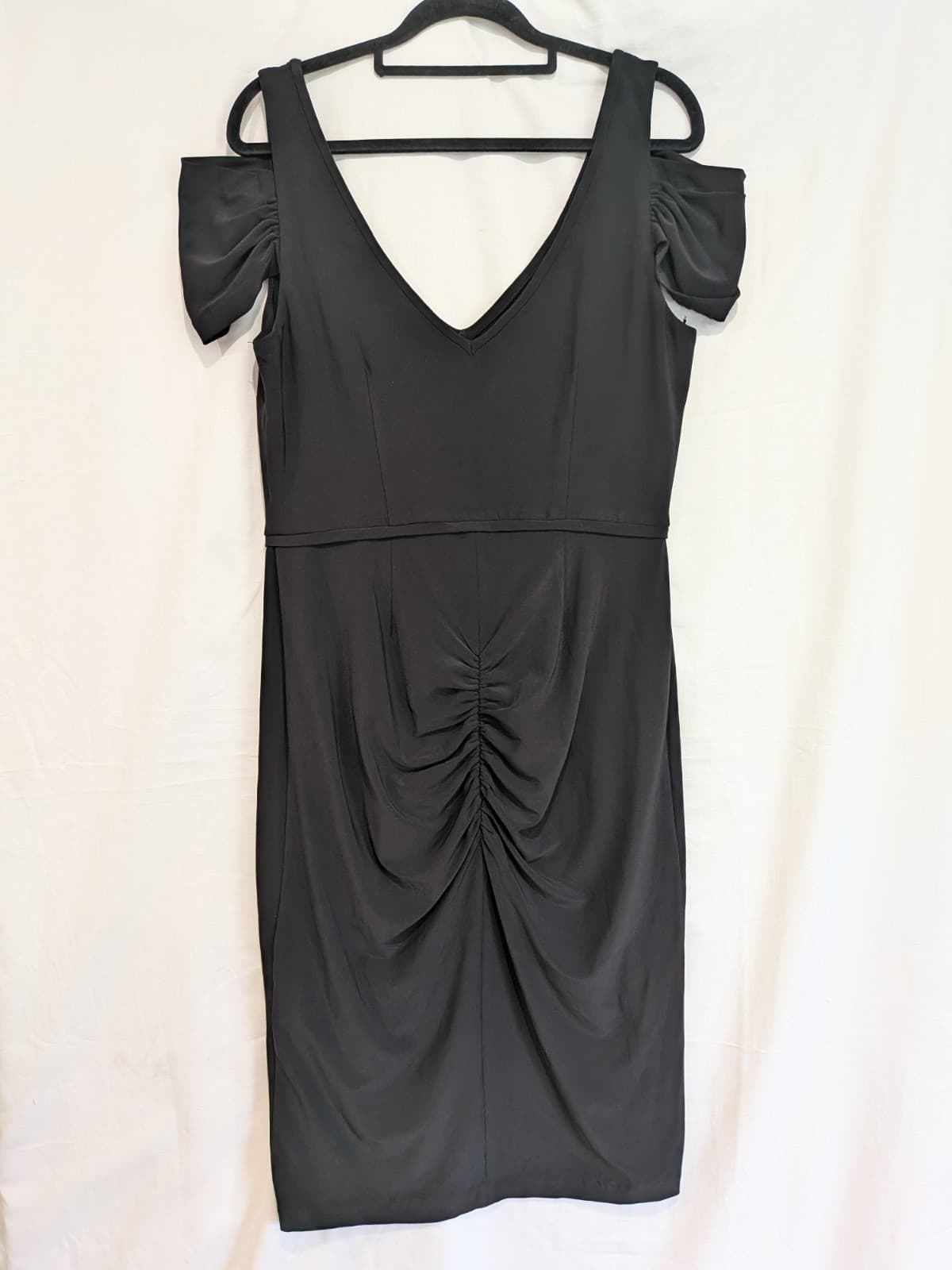 Leona Edmiston Frocks Dress AUS 2 Black Cocktail Wiggle Evening Wedding — photo 9 of 11