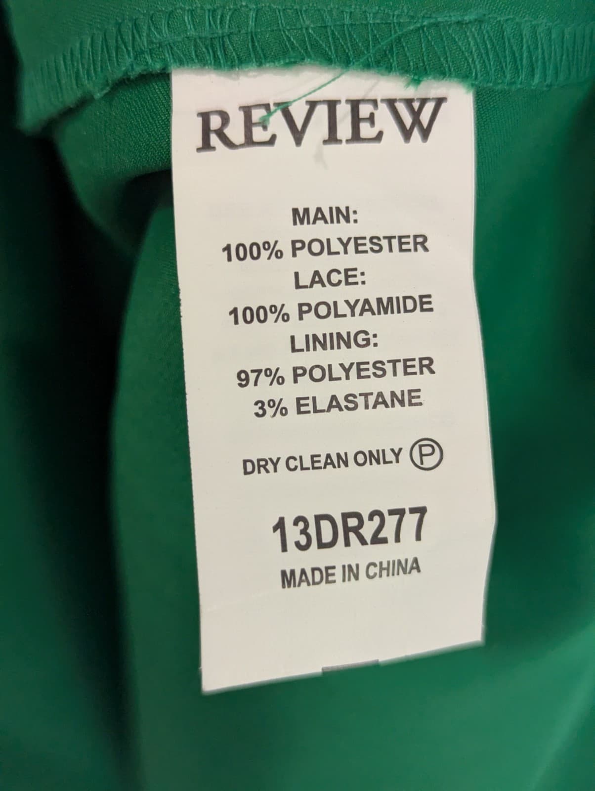 Review Dress Green Lace Pleated Cocktail Party Formal Size Aus 14 US 10 — photo 9 of 10