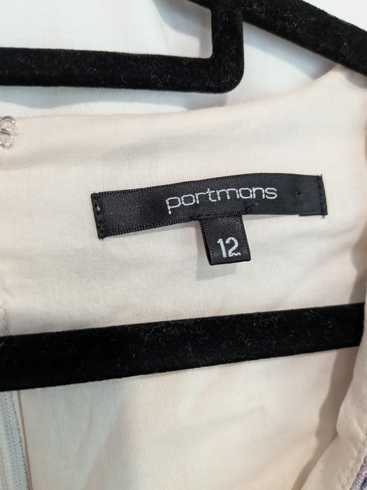 Portmans Linen Blend Dress Floral Ruffle Mini Cocktail Party AUS 12 US 8 Pink — photo 5 of 7