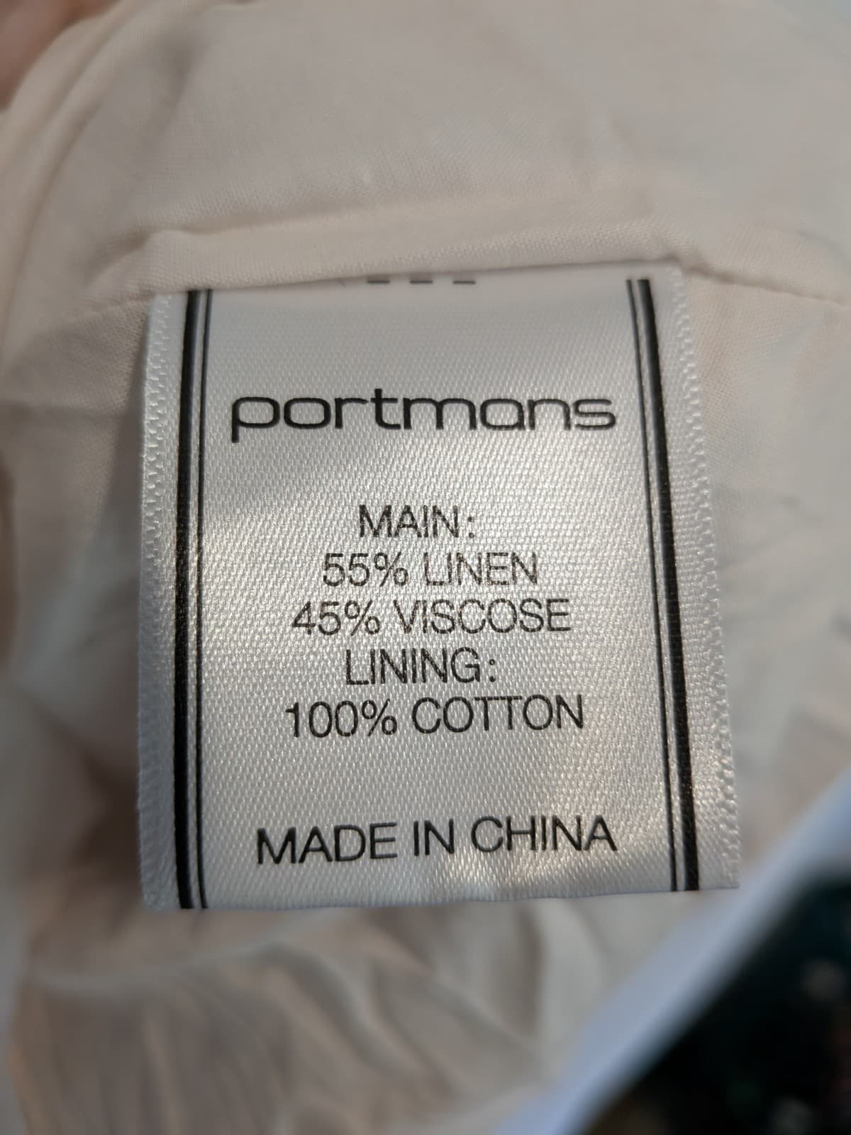 Portmans Linen Blend Dress Floral Ruffle Mini Cocktail Party AUS 12 US 8 Pink — photo 6 of 7