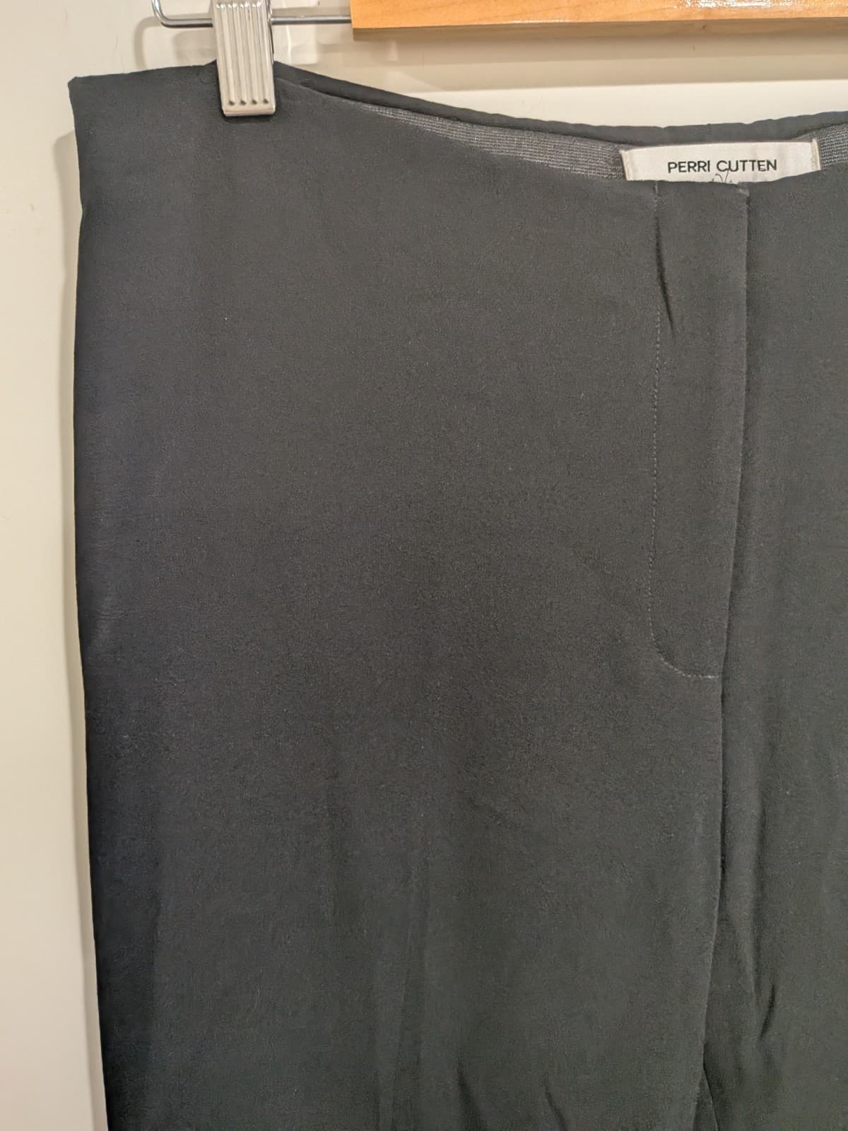 Perri Cutten Pants Size 10 Black Career Work Office Corporate Straight Cut — photo 4 of 10