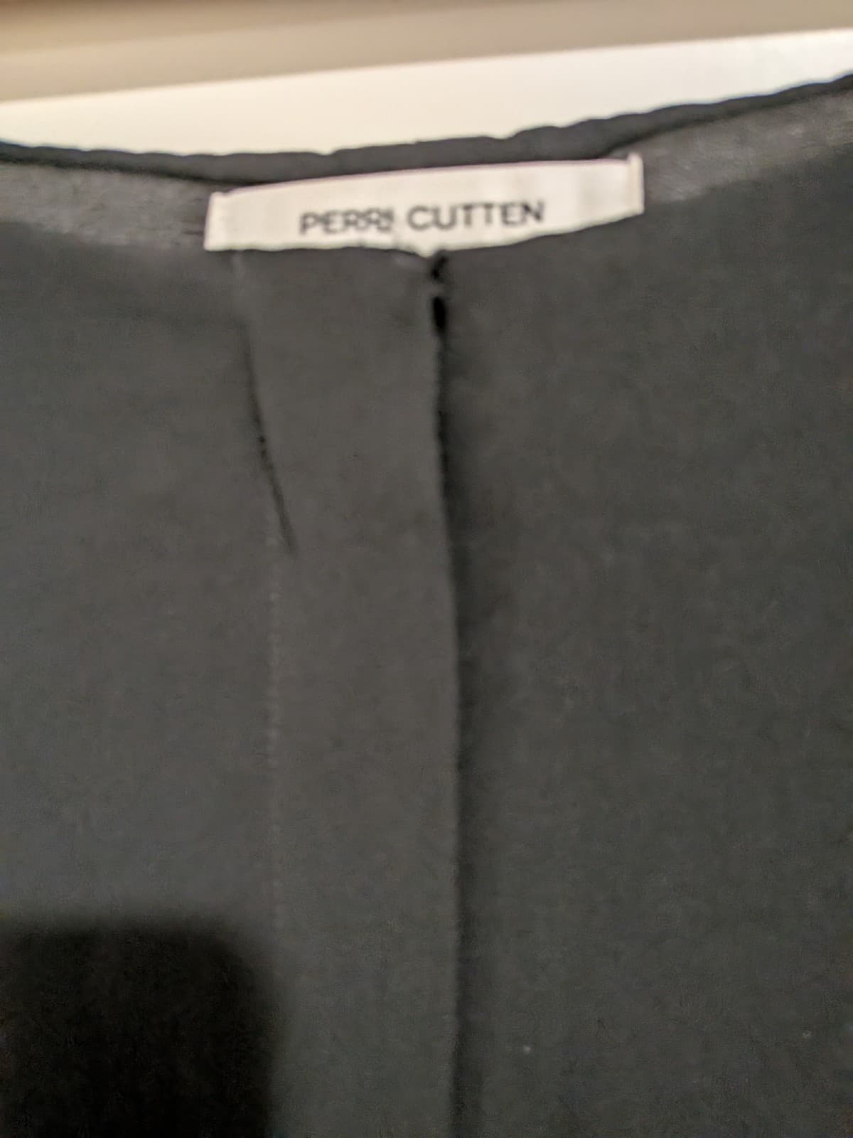 Perri Cutten Pants Size 10 Black Career Work Office Corporate Straight Cut — photo 5 of 10