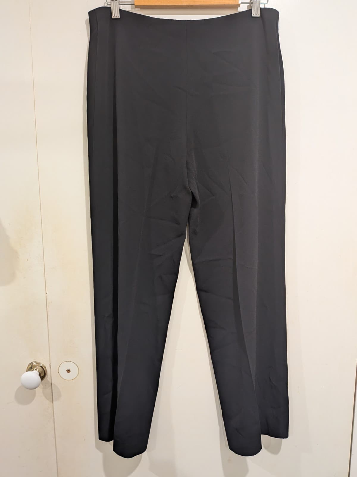 Perri Cutten Pants Size 10 Black Career Work Office Corporate Straight Cut — photo 7 of 10