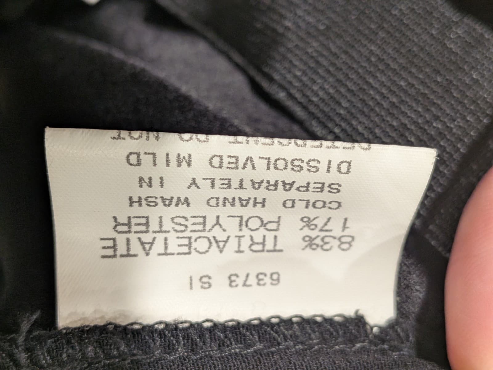 Perri Cutten Pants Size 10 Black Career Work Office Corporate Straight Cut — photo 10 of 10