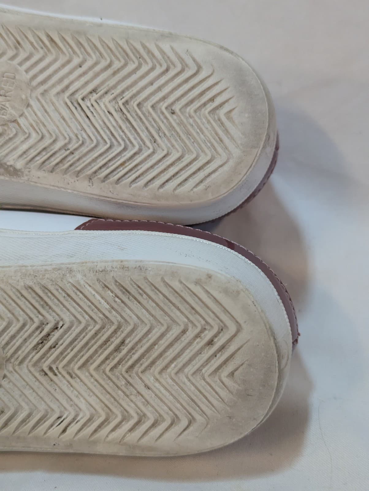 Bared Sneakers Womens 35 Leather White Pink THP Logo Casual Comfort Shoes — photo 14 of 17