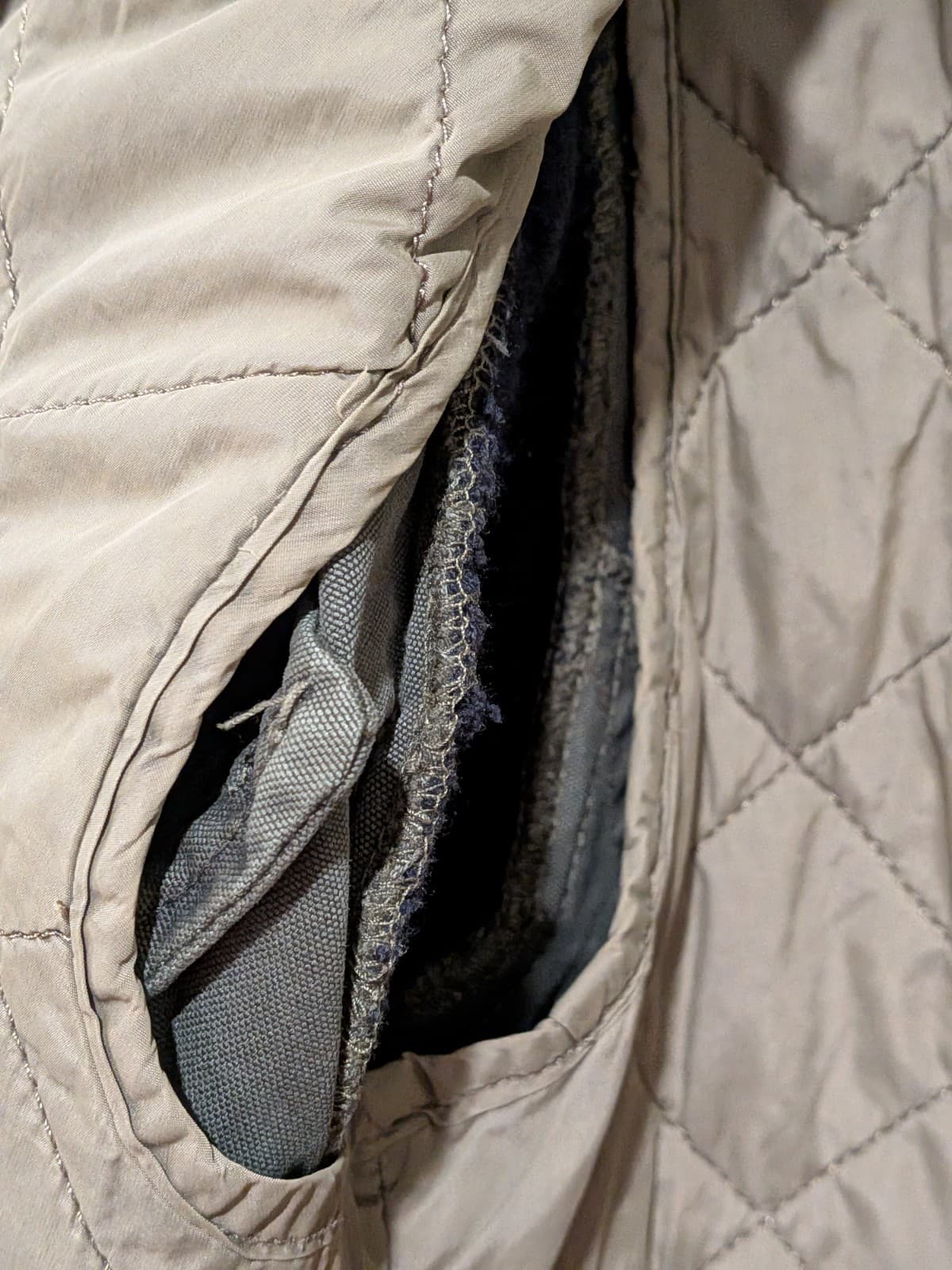 Scotch Soda Military Field Jacket Mens XL Quilted Lined Knit Sleeve Heritage — photo 12 of 16